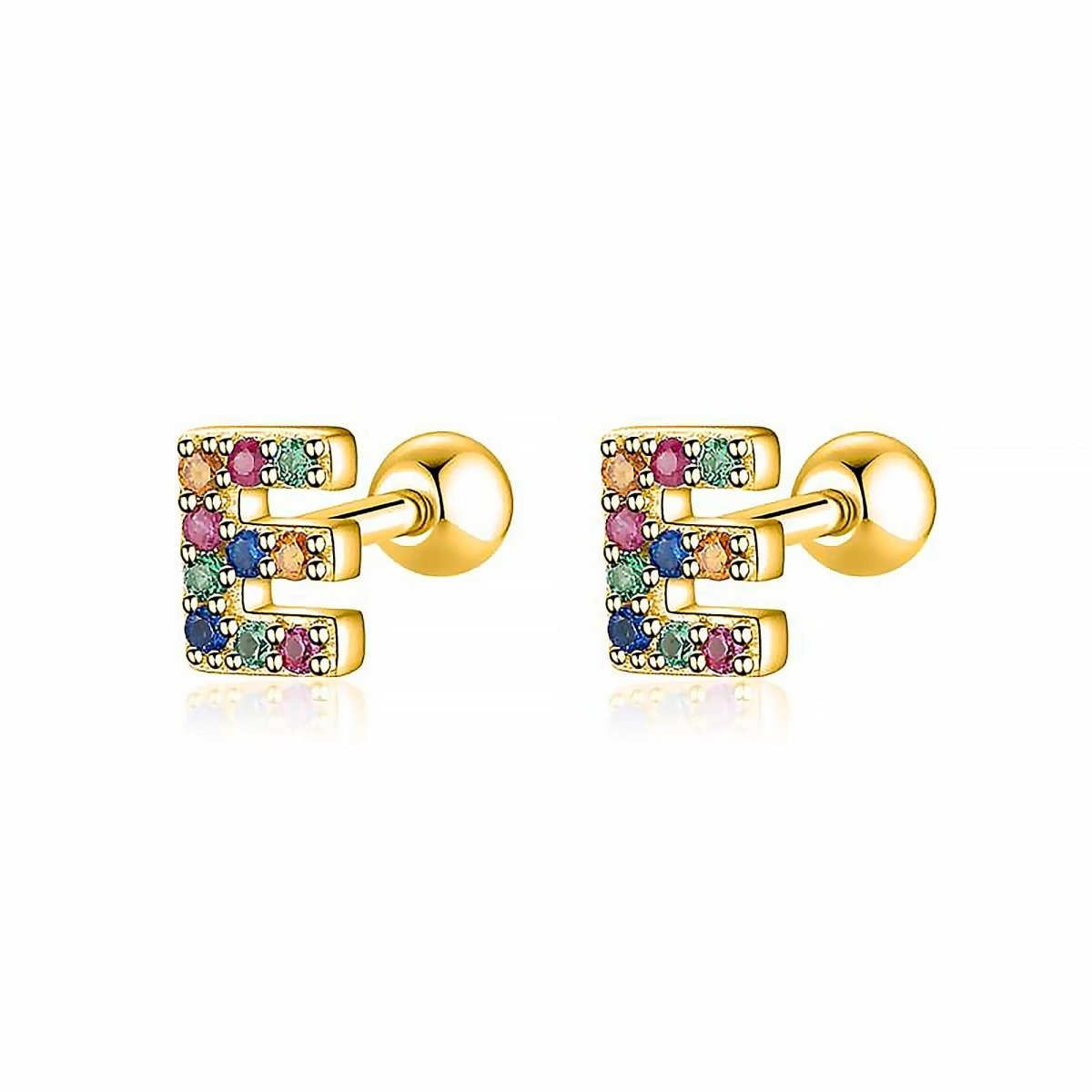 Pendientes Letritas Color - LePetiteMarie