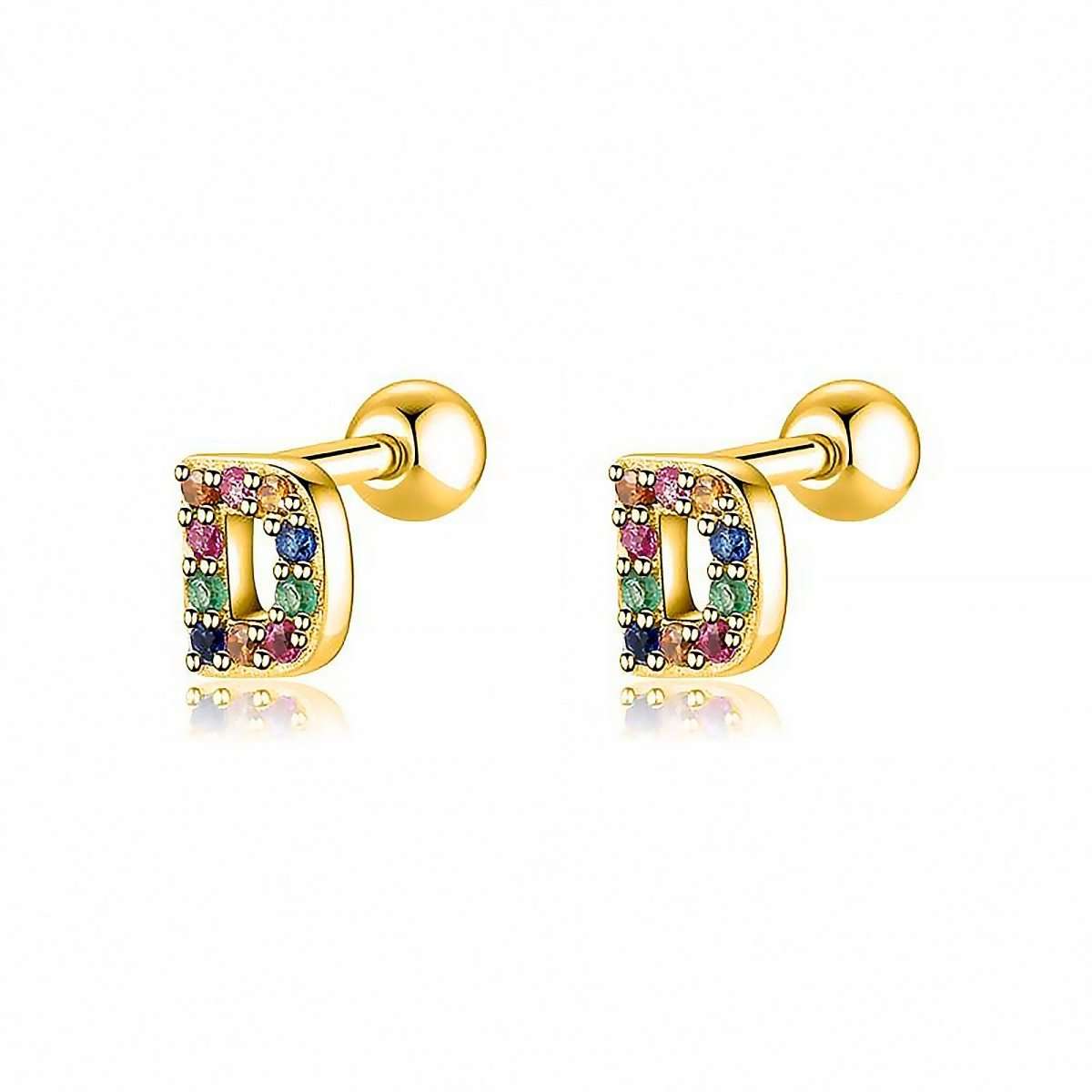 Pendientes Letritas Color - LePetiteMarie