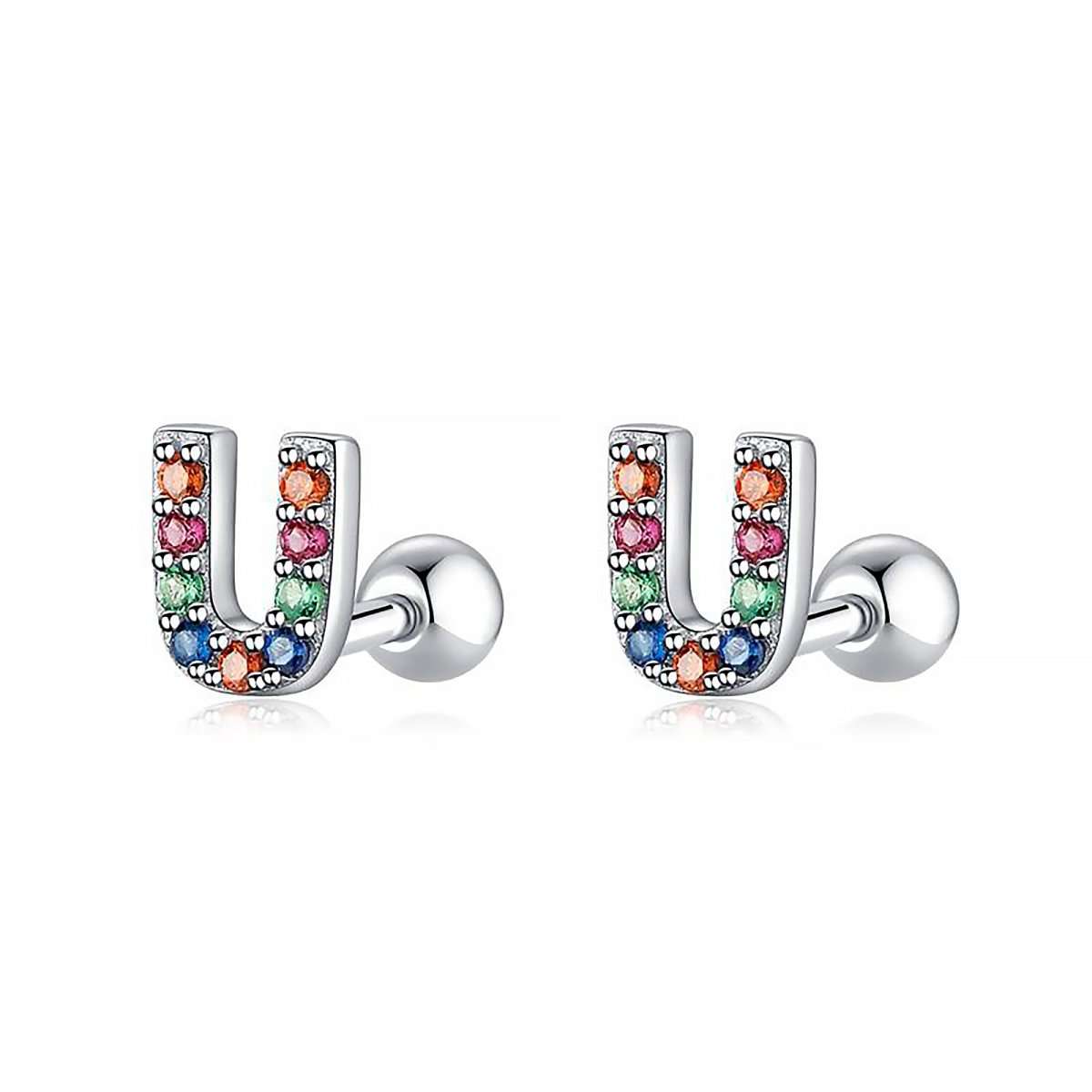 Pendientes Letritas Color - LePetiteMarie