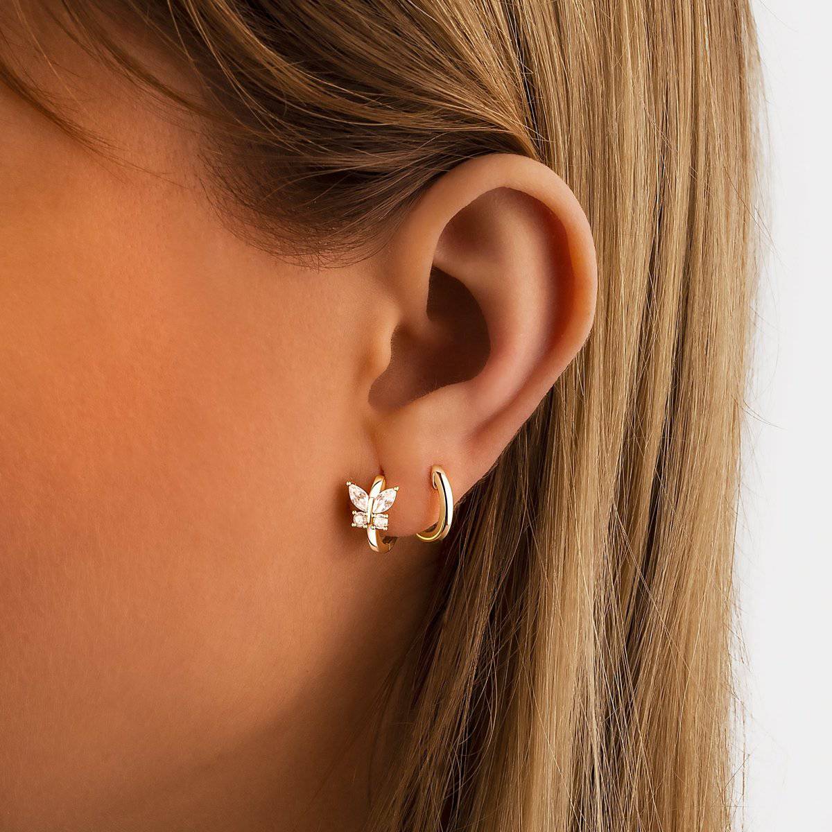 Pendientes Mariposa Cristal - LePetiteMarie