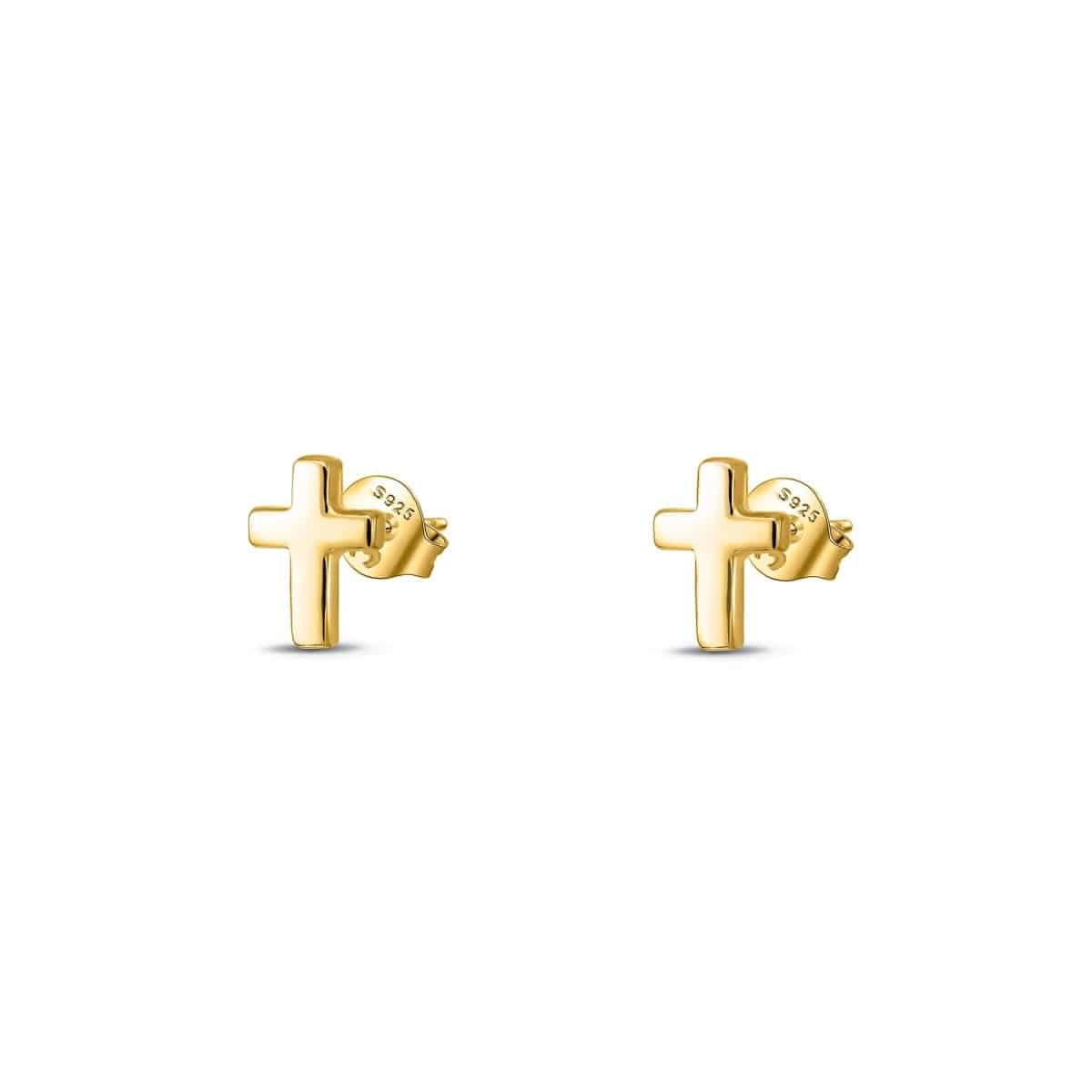 Pendientes Mini "Cruz" - LePetiteMarie