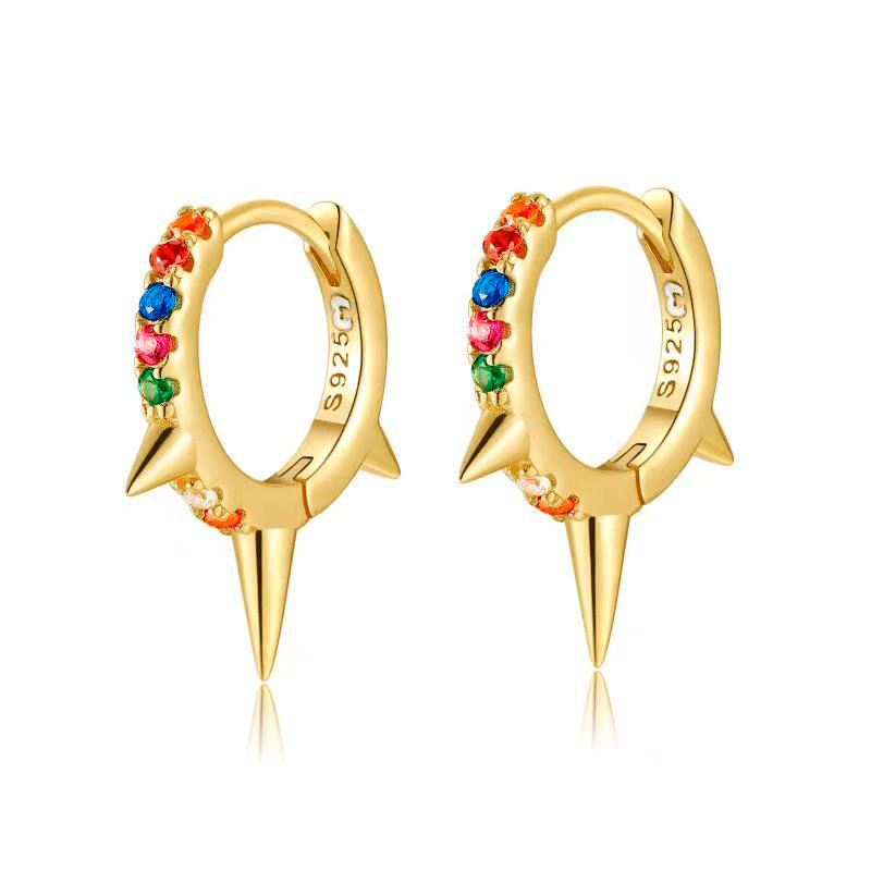Pendientes "Spike Colores" - LePetiteMarie