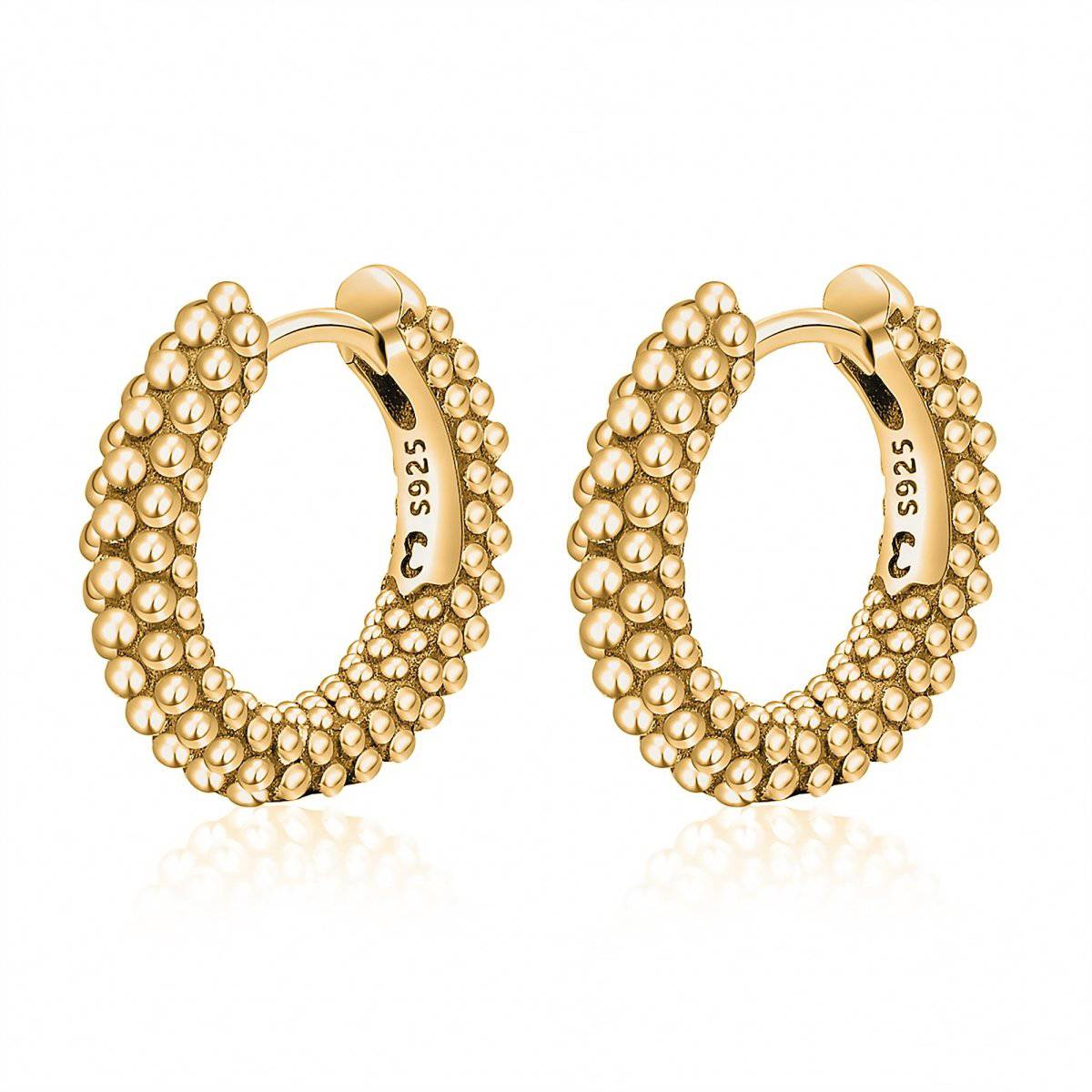 Pendientes "Aros Bolitas" - LePetiteMarie