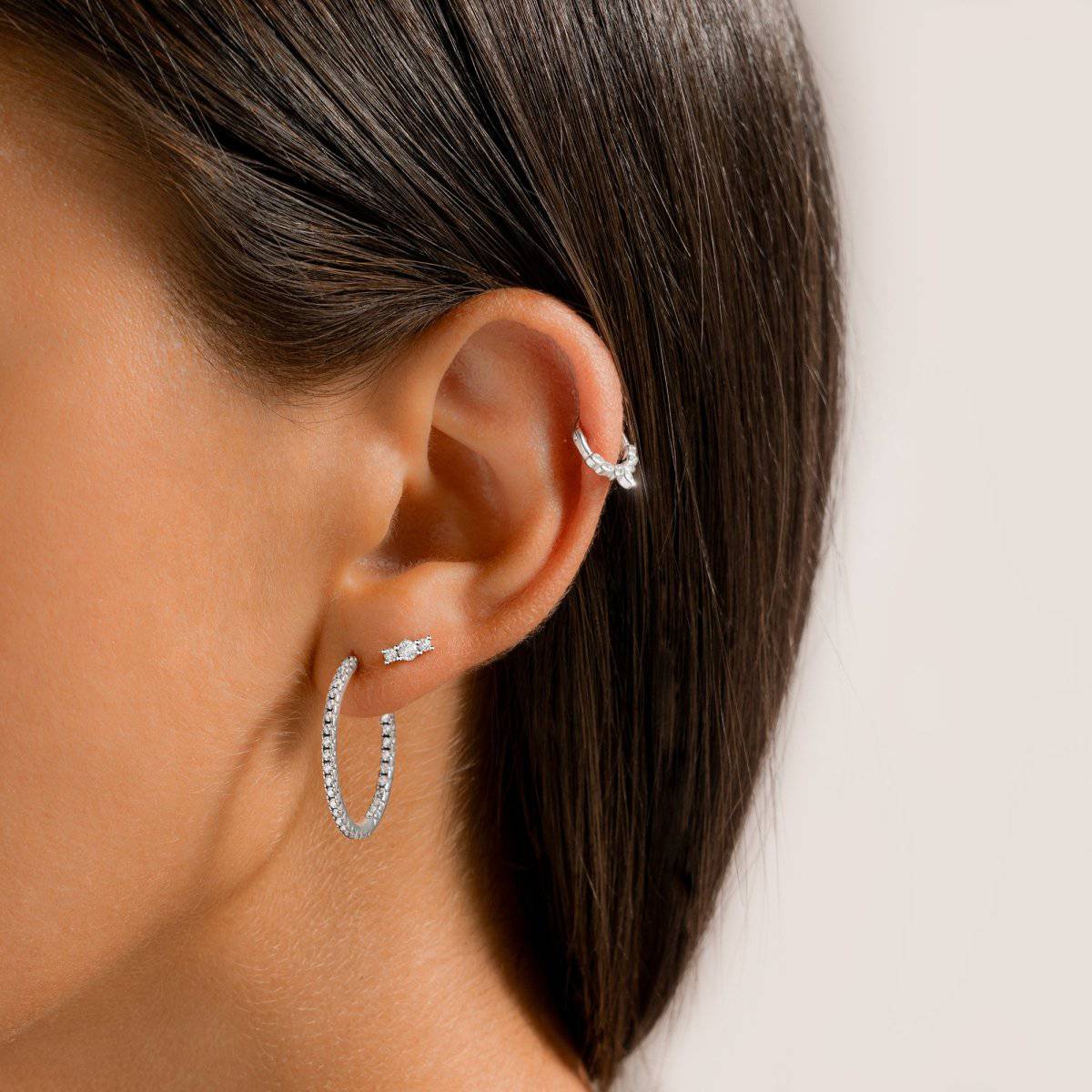 Pendientes Semi aro Ilusión - LePetiteMarie