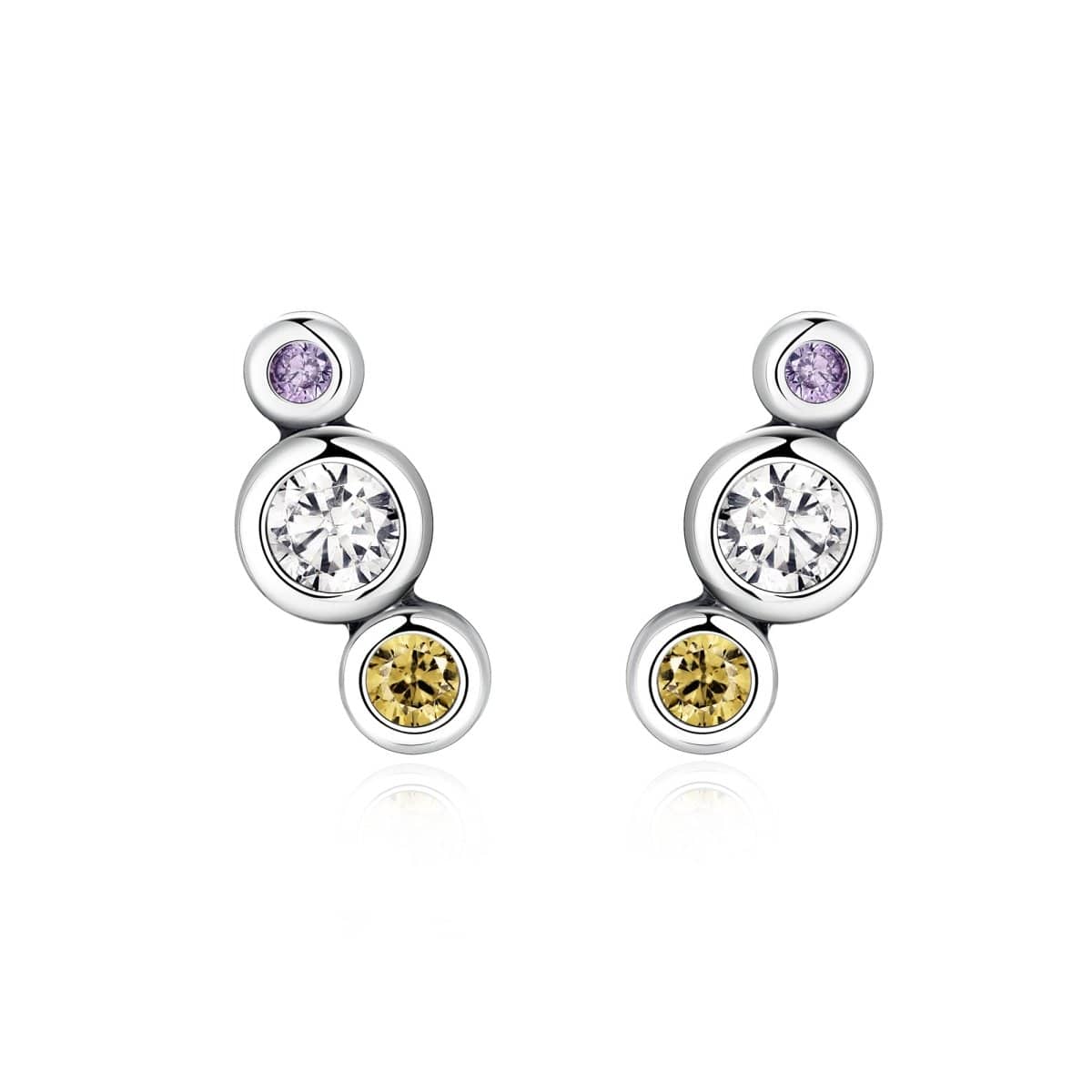 Pendientes "Tres Brillantes" - LePetiteMarie