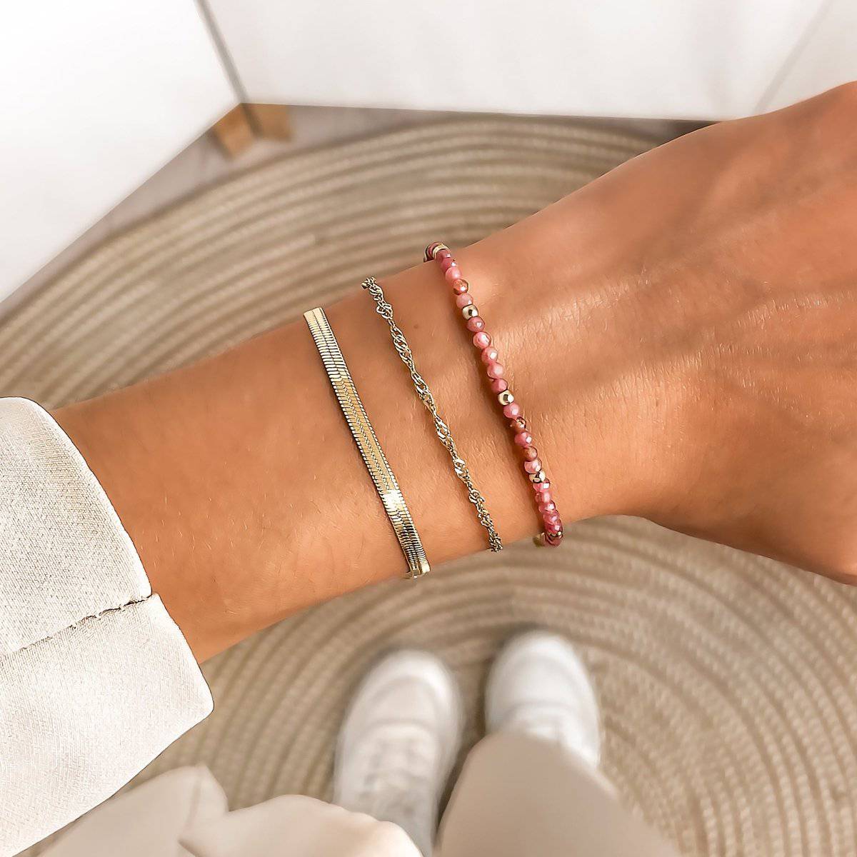 Pulsera "Bolitas Camellia" - LePetiteMarie