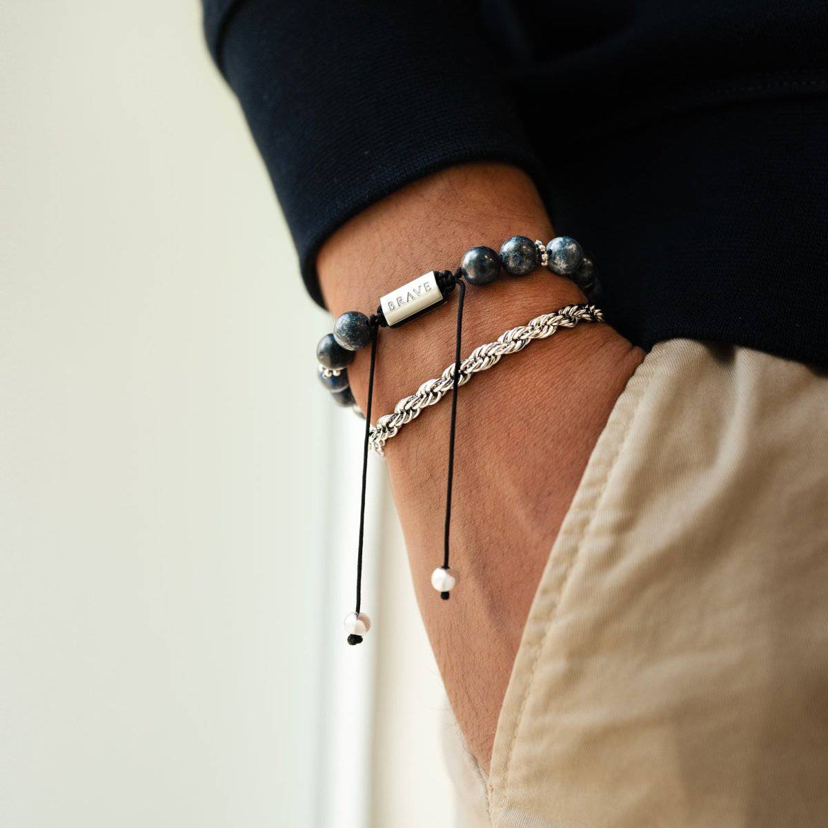 Pulsera Hombre BRAVE Espiral - LePetiteMarie