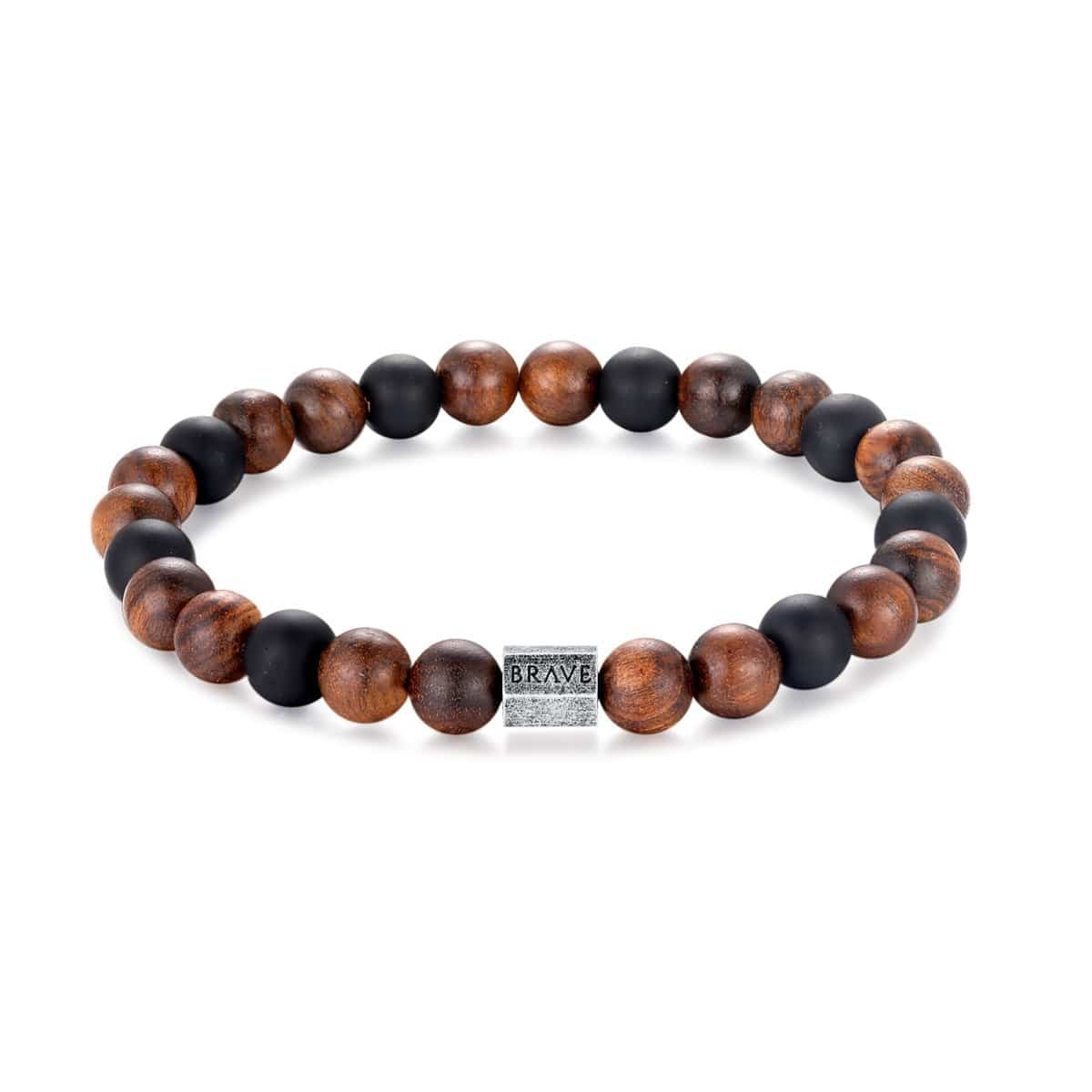 Pulsera Hombre BRAVE "Tabaco" - LePetiteMarie