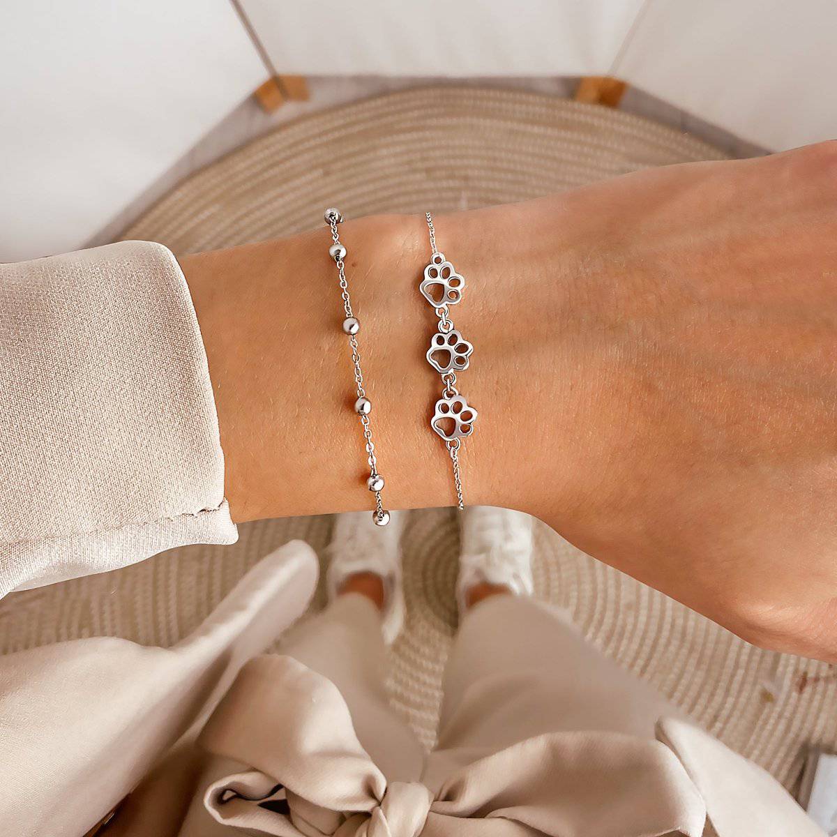 Pulsera Huellitas Trío - LePetiteMarie