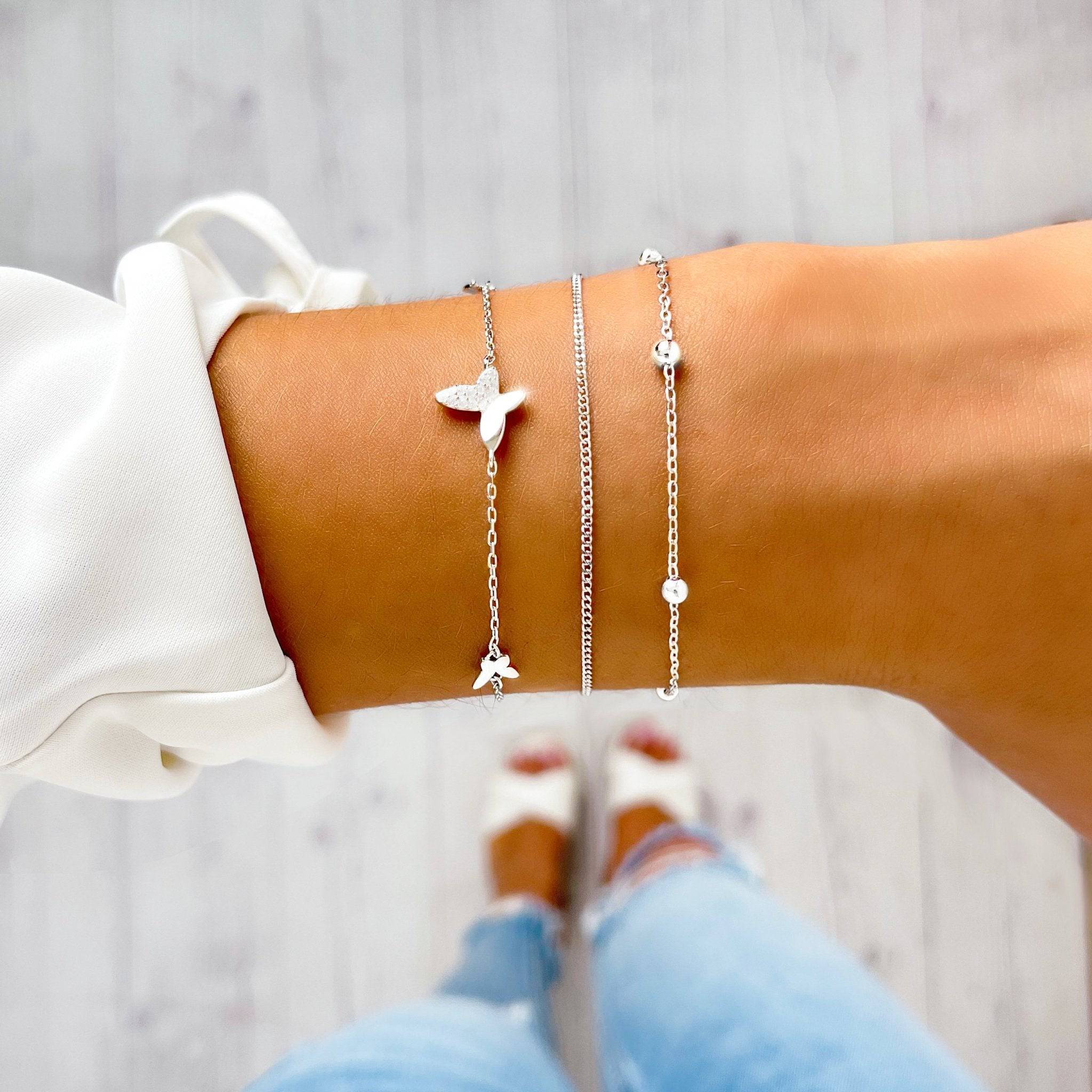 Pulsera Trío Mariposas - LePetiteMarie