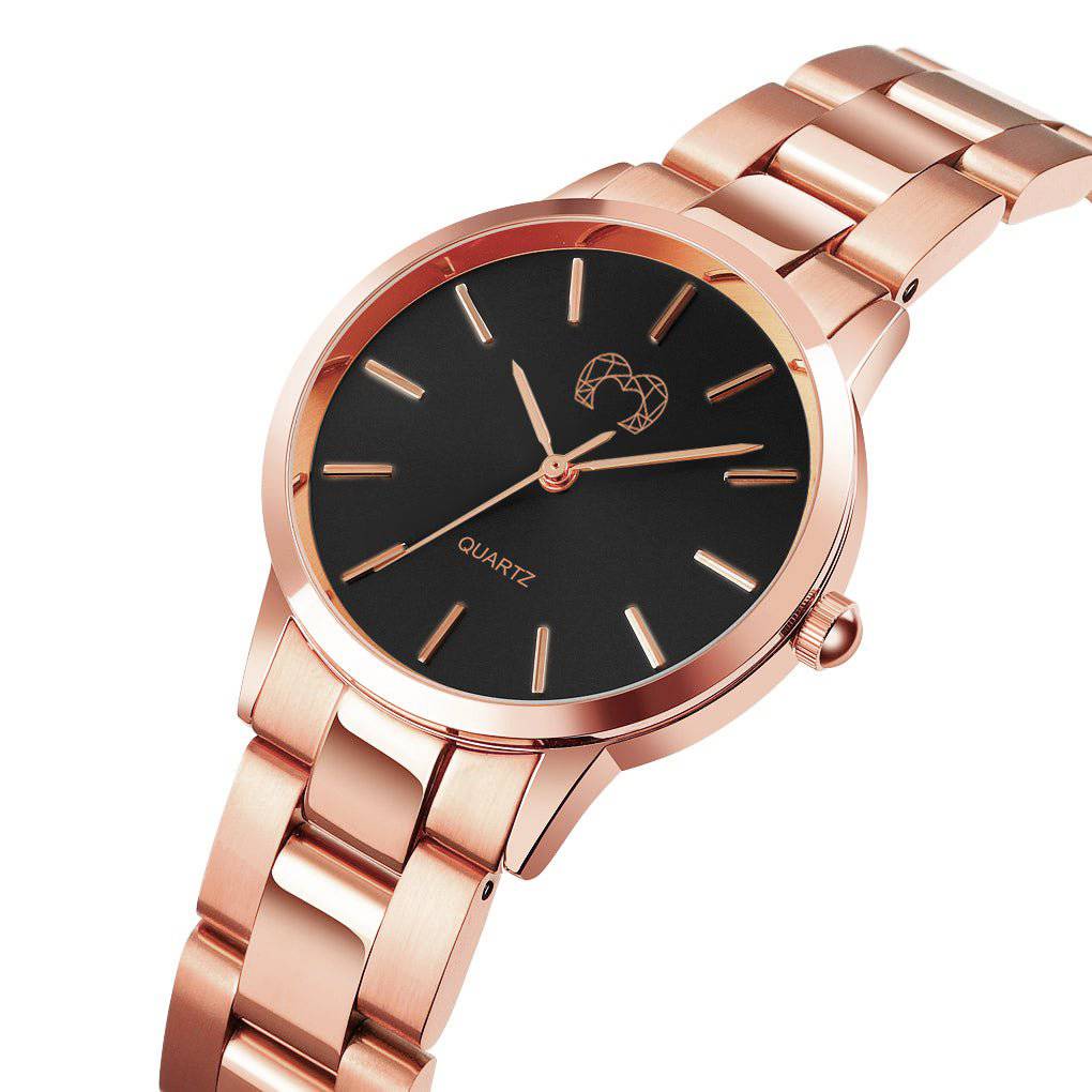 Reloj California ~ RoseBlack - LePetiteMarie