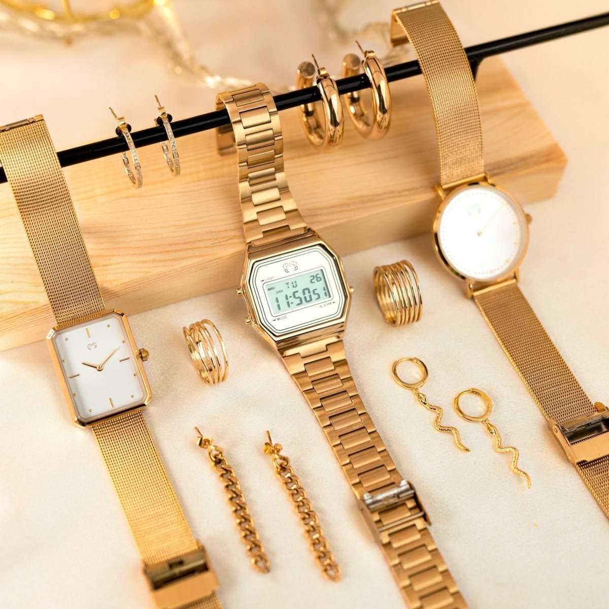 Reloj Juliet ~ GoldWhite - LePetiteMarie