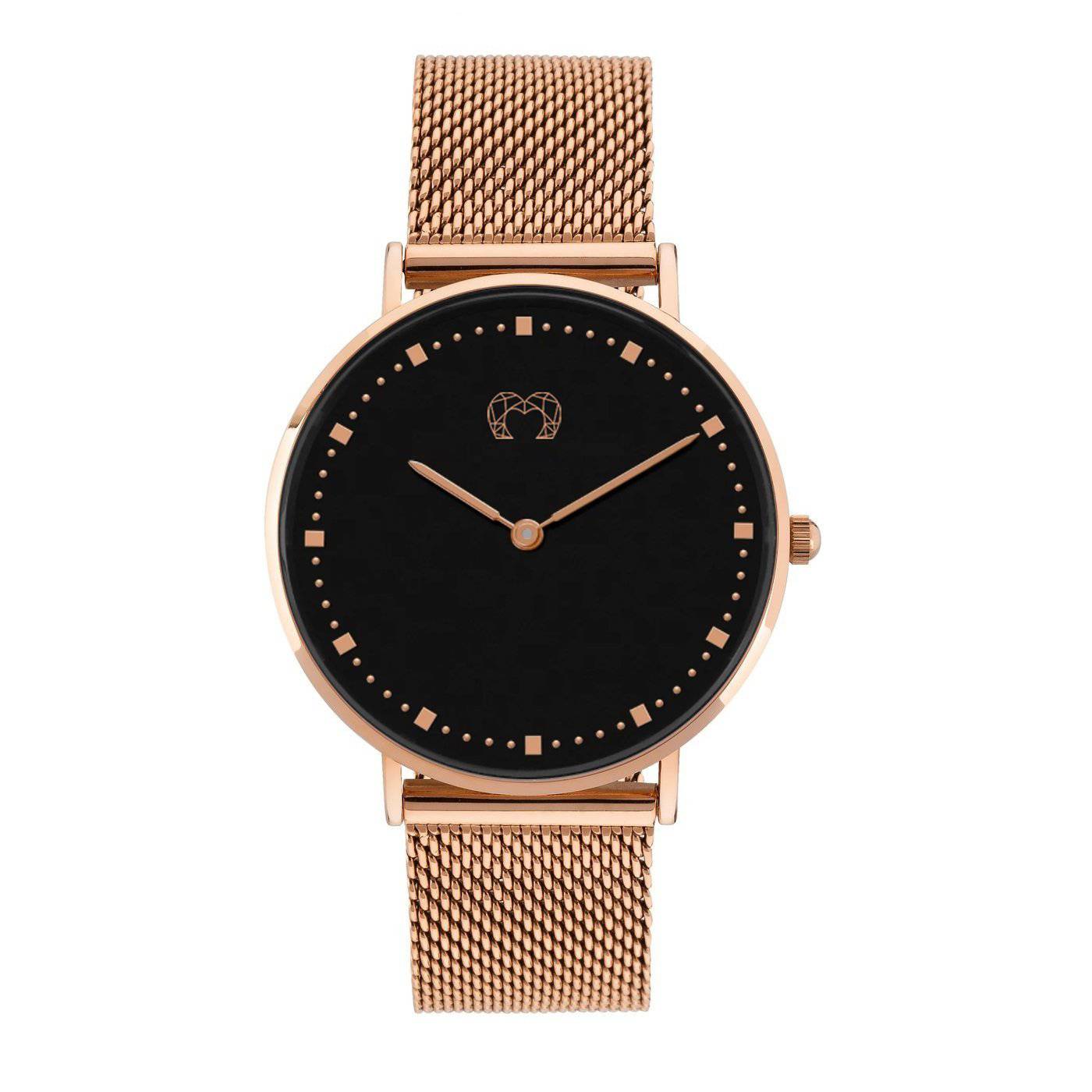 Reloj "Juliet" ~ RoseBlack - LePetiteMarie