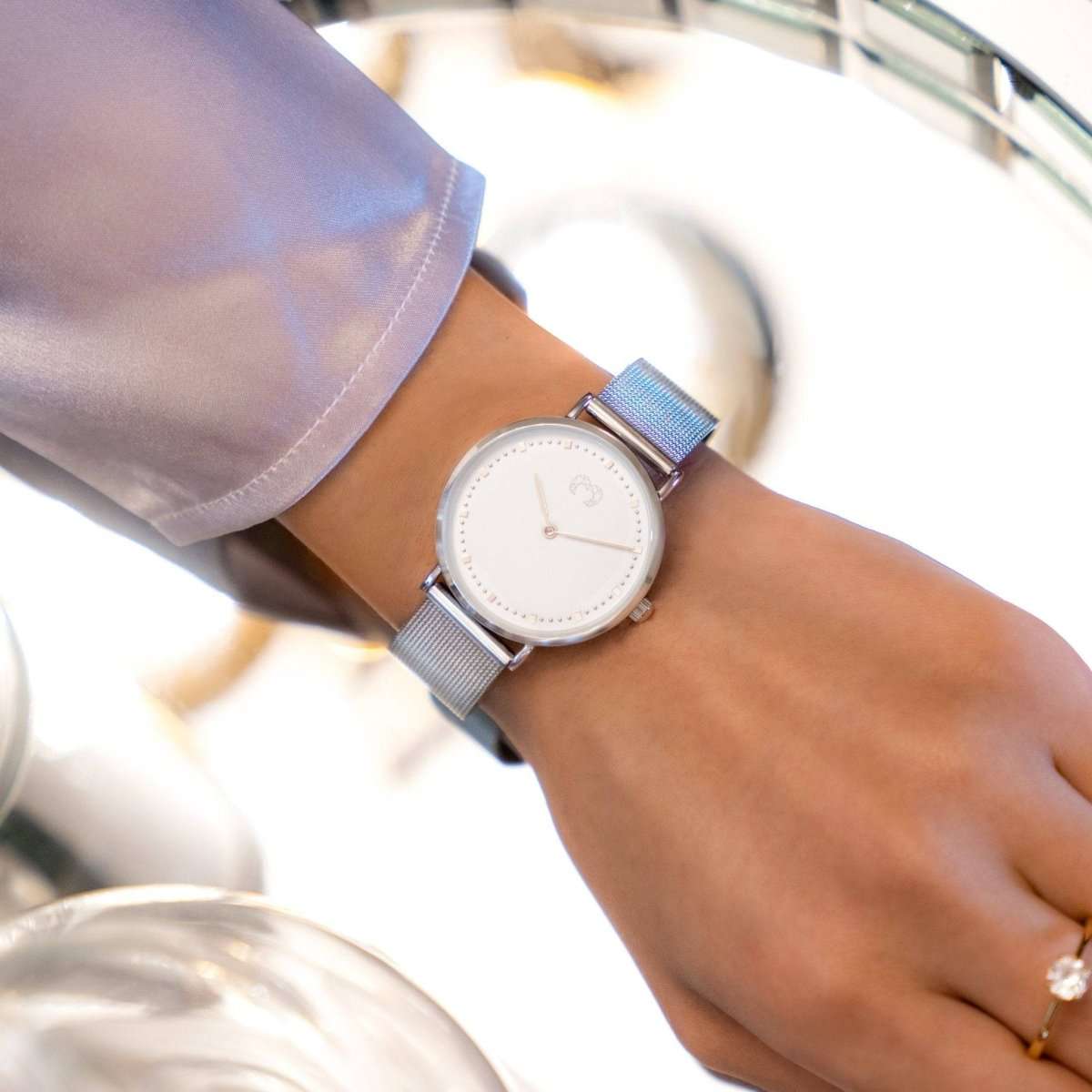 Reloj Juliet ~ SilverWhite - LePetiteMarie
