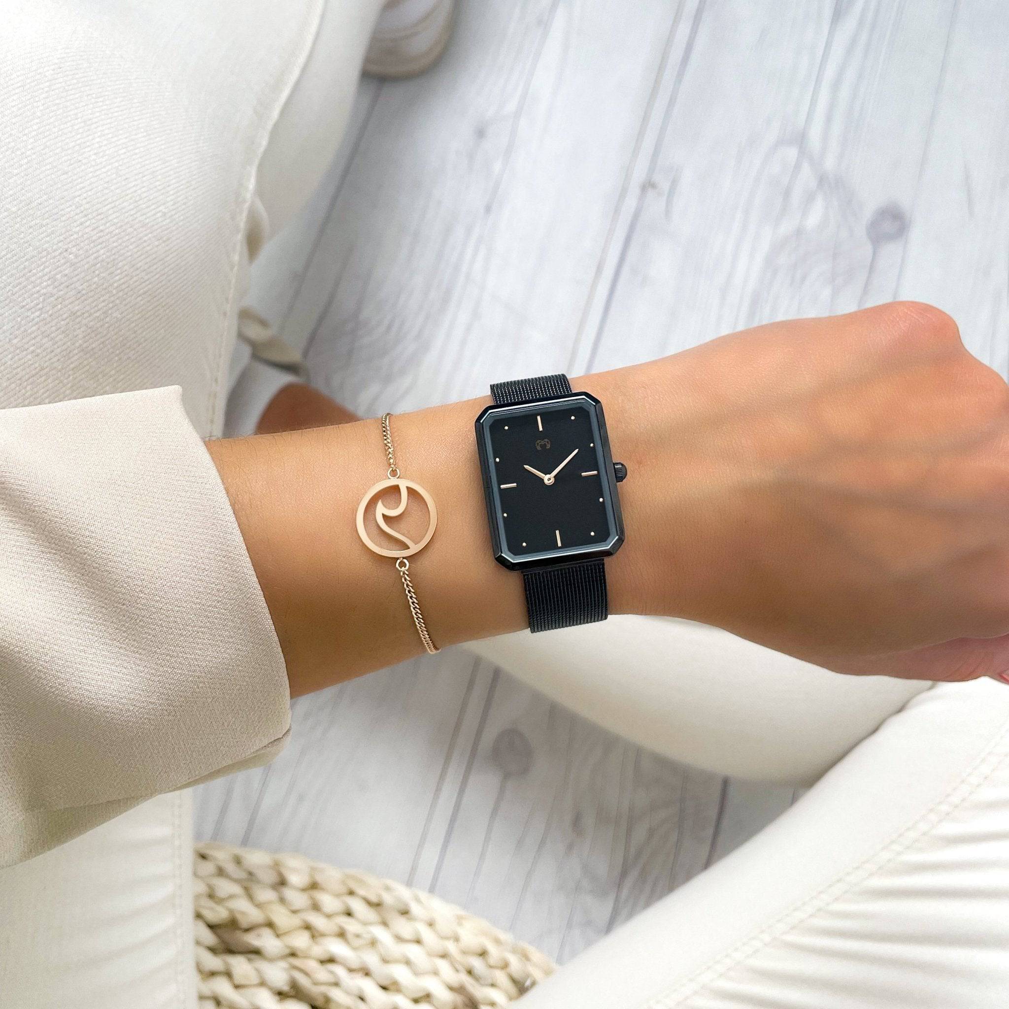 Reloj "Kapten" ~ Antracita - LePetiteMarie