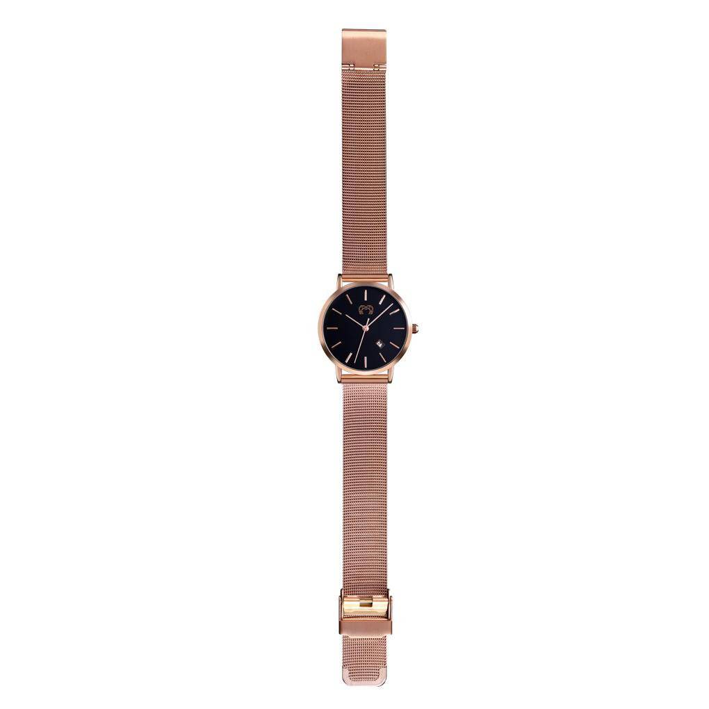 Reloj "Petite Marie" ~ RoseBlack - LePetiteMarie