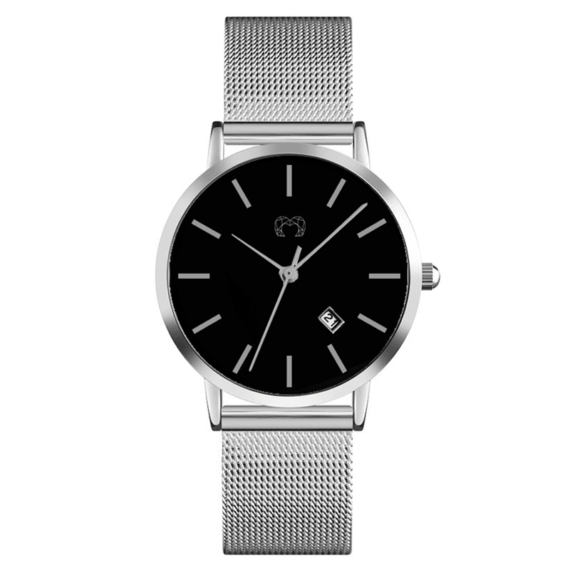 Reloj "Petite Marie" ~ SilverBlack - LePetiteMarie