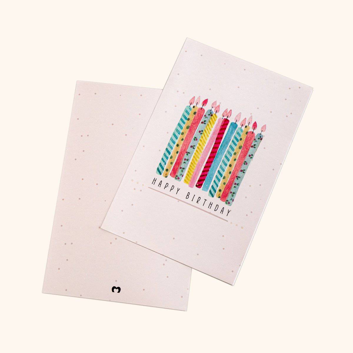 Tarjeta Dedicatoria - Postal de agradecimiento - LePetiteMarie