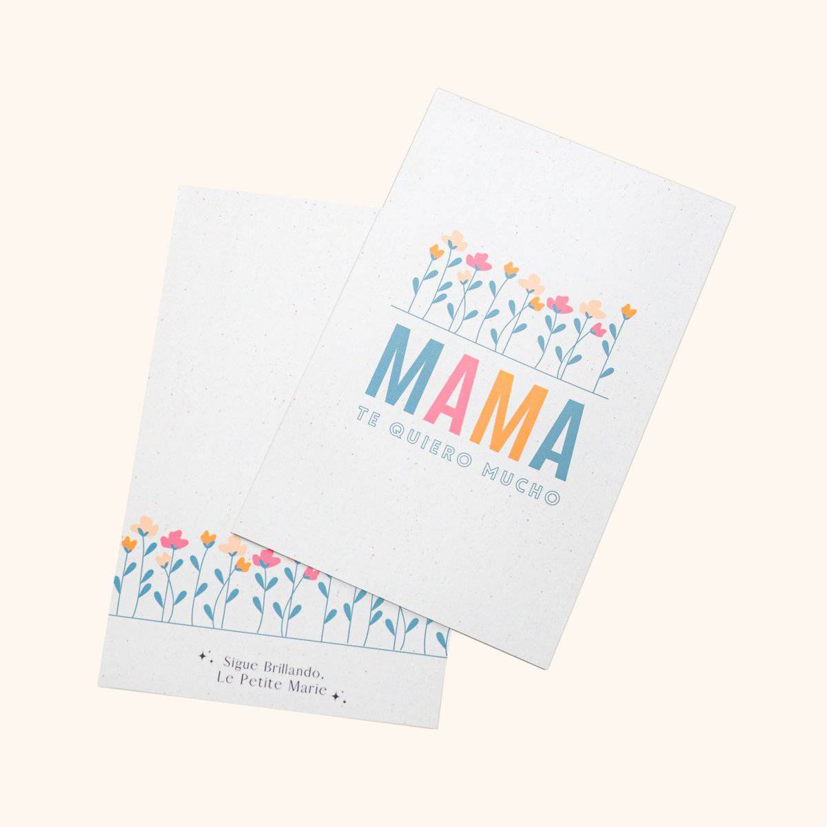 Tarjeta Dedicatoria - Postal de agradecimiento - LePetiteMarie