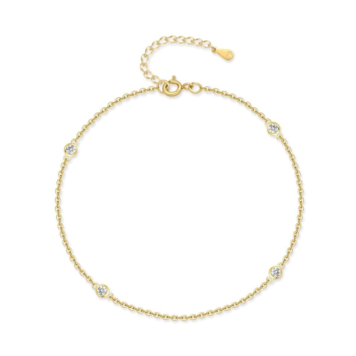 Tobillera "Diamonds" - LePetiteMarie