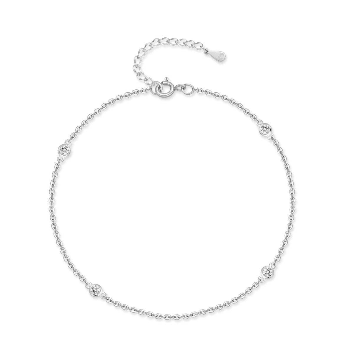 Tobillera "Diamonds" - LePetiteMarie