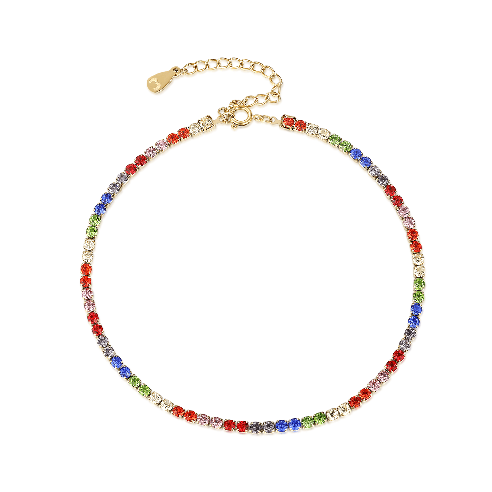 Tobillera "Colores Radiantes" - LePetiteMarie