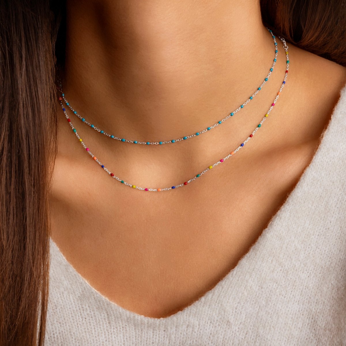 Collares de bolitas