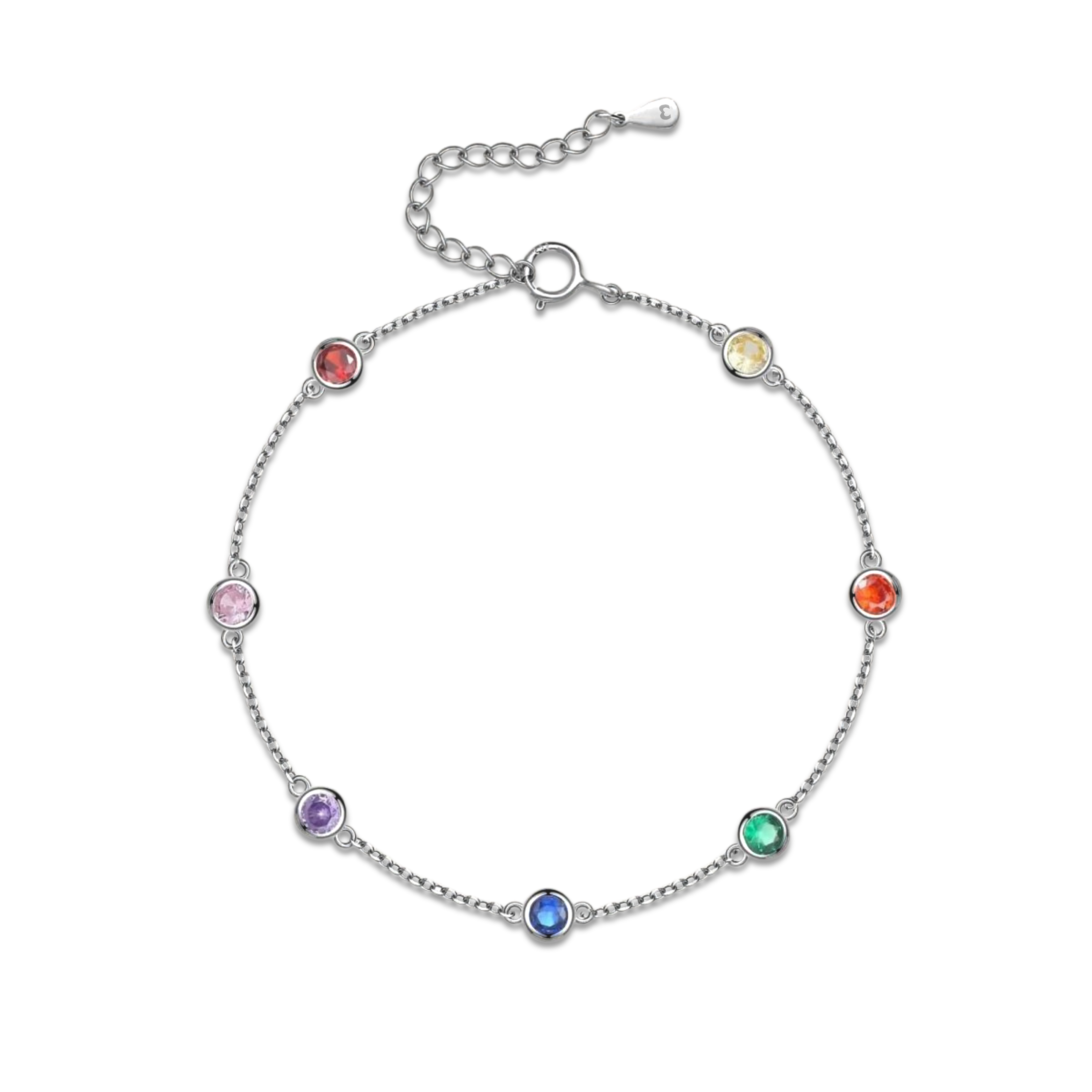 Tobillera Rainbow
