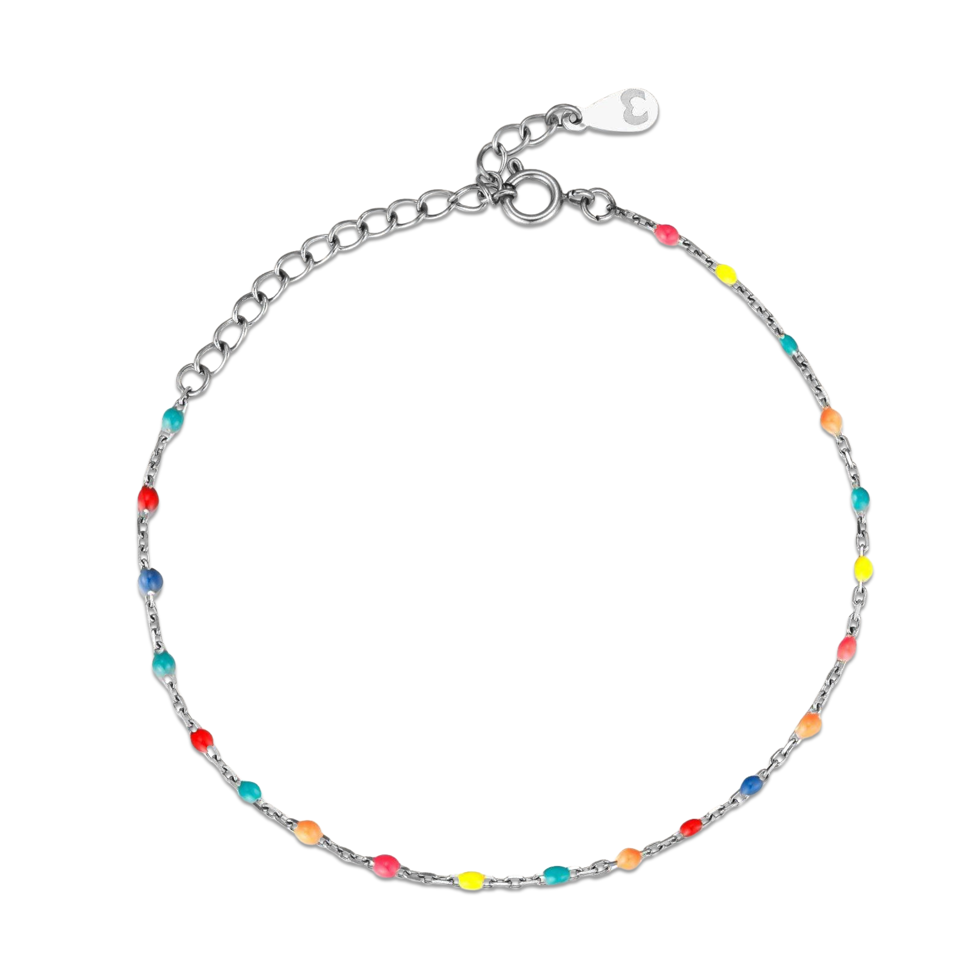 Tornozeleira Coquetel Multicolor