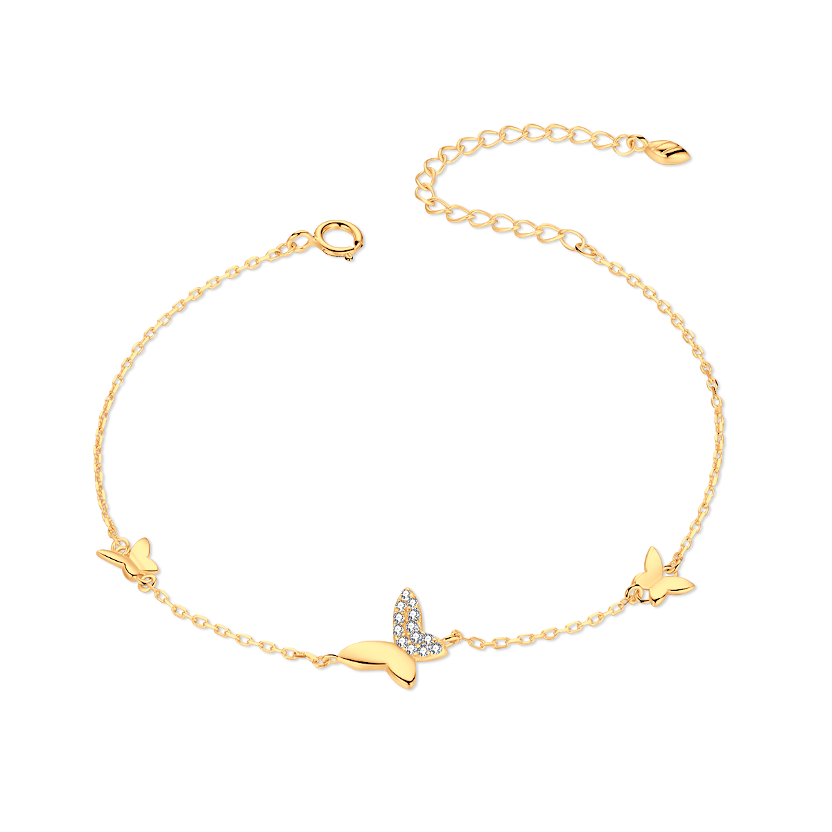 Pulsera Trío Mariposas