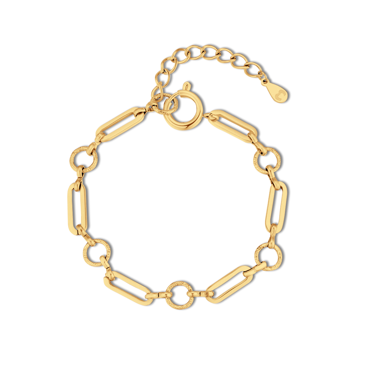 Pulsera Eslabón y Círculo - LePetiteMarie