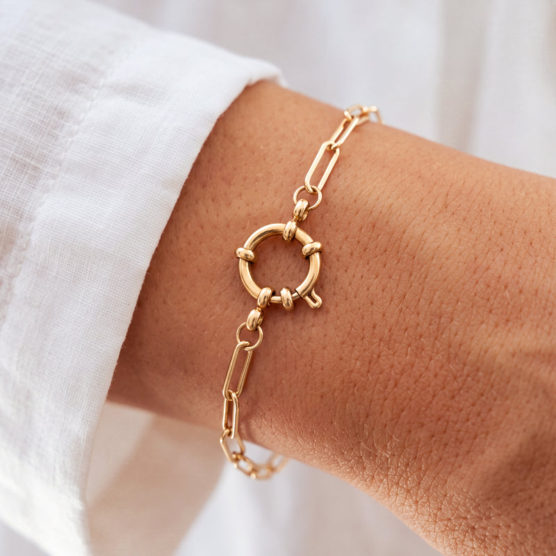 Pulsera Eslabones Charm