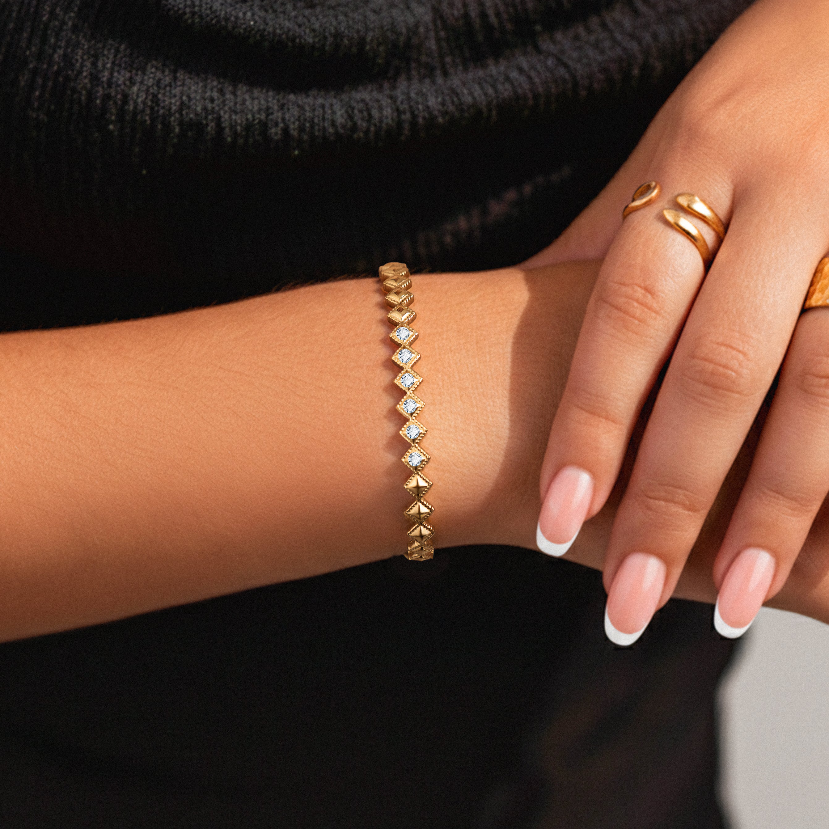 Brazalete Rombos