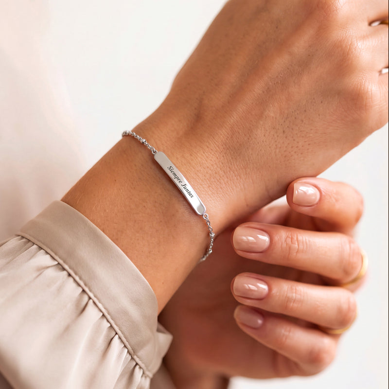Pulsera Chapita Eterna - Personalizado