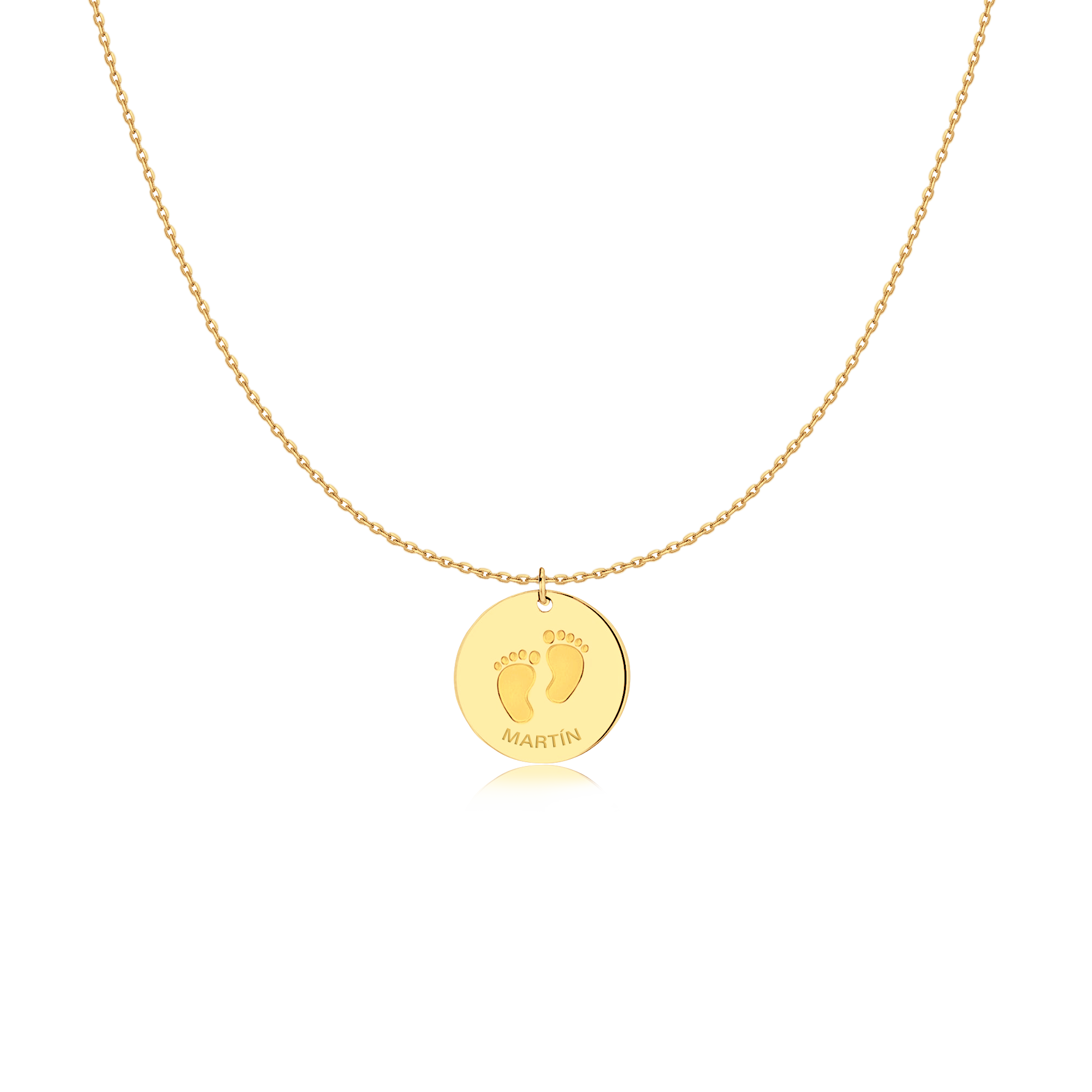 Colar Pegadas ~ Personalizado