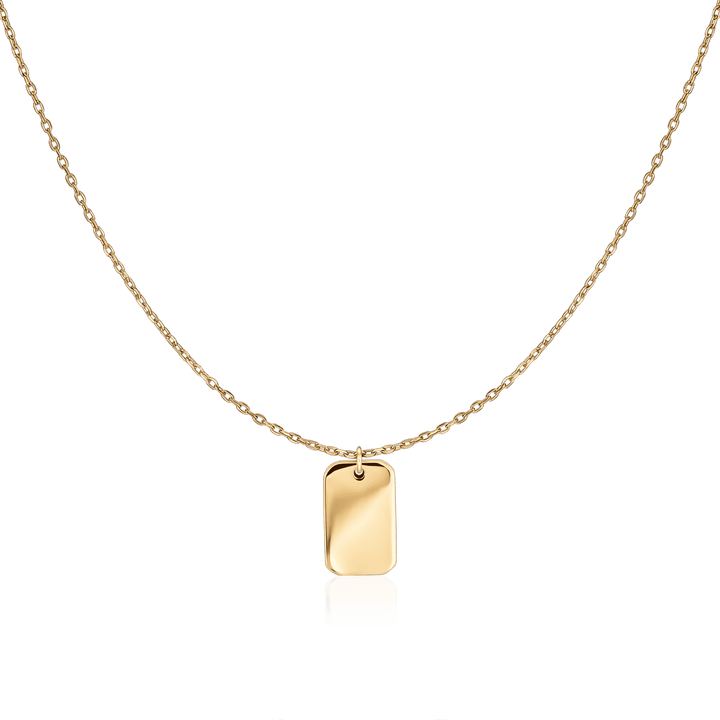 Collar Placa - Personalizado