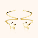 Pendientes Estrella Espiral - LePetiteMarie