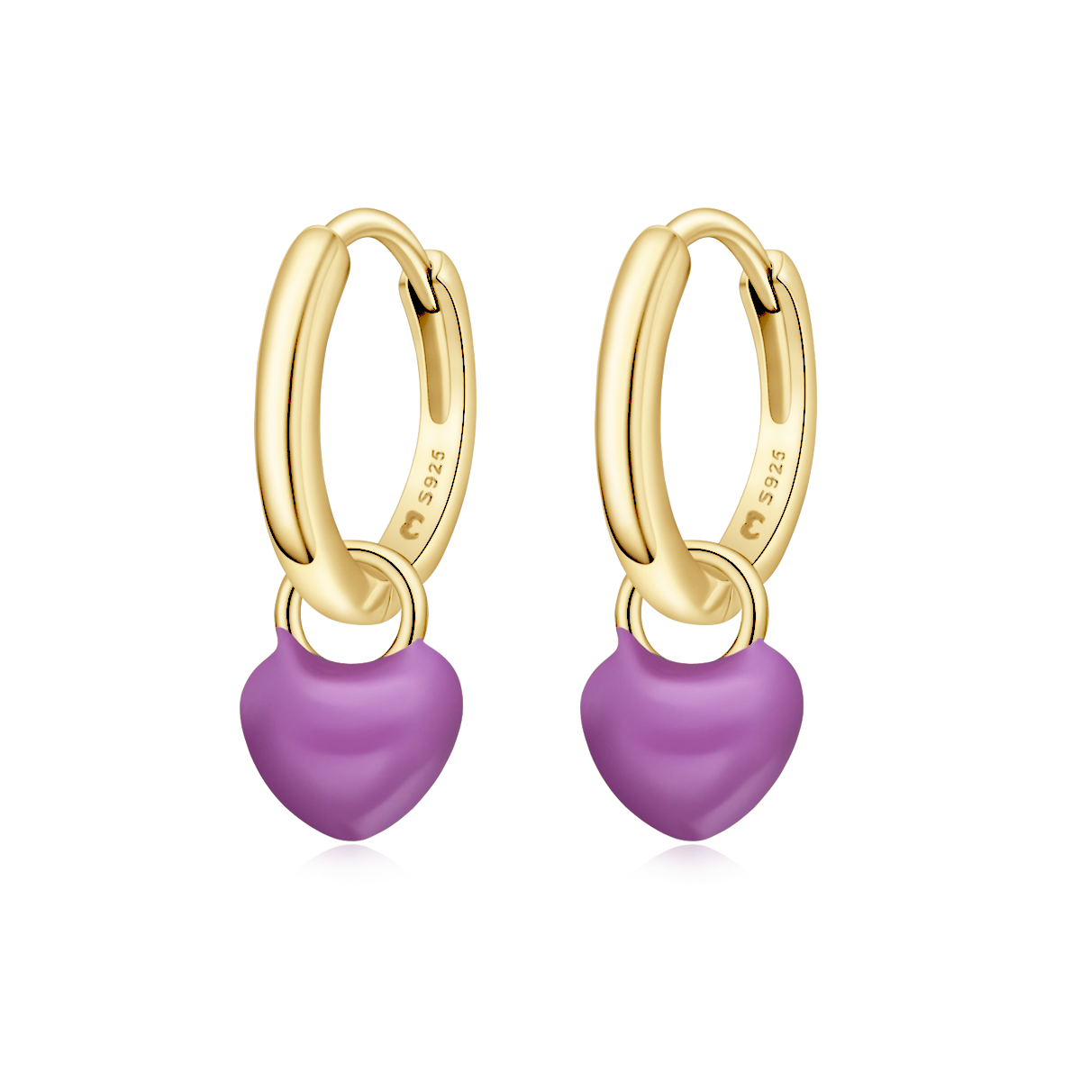 Pendientes Aros Corazón