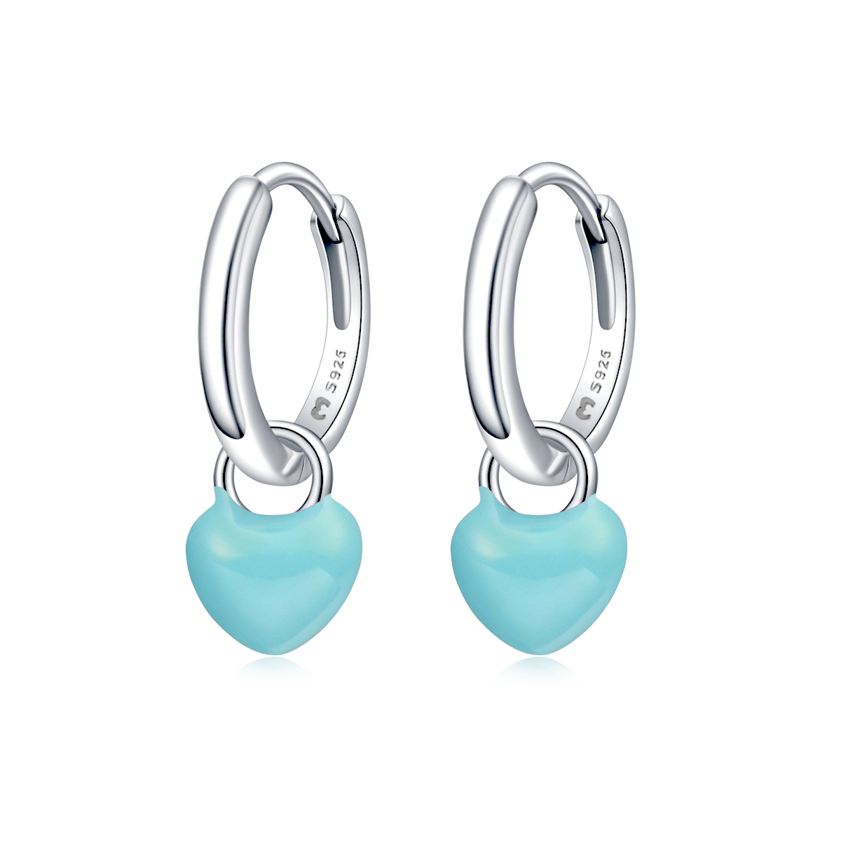 Pendientes Aros Corazón