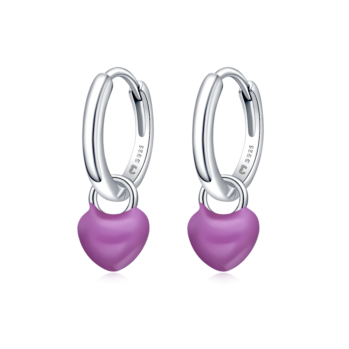 Pendientes Aros Corazón