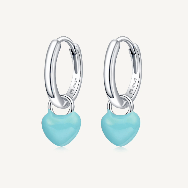 Pendientes Aros Corazón