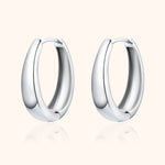 Pendientes Aros Oval - LePetiteMarie