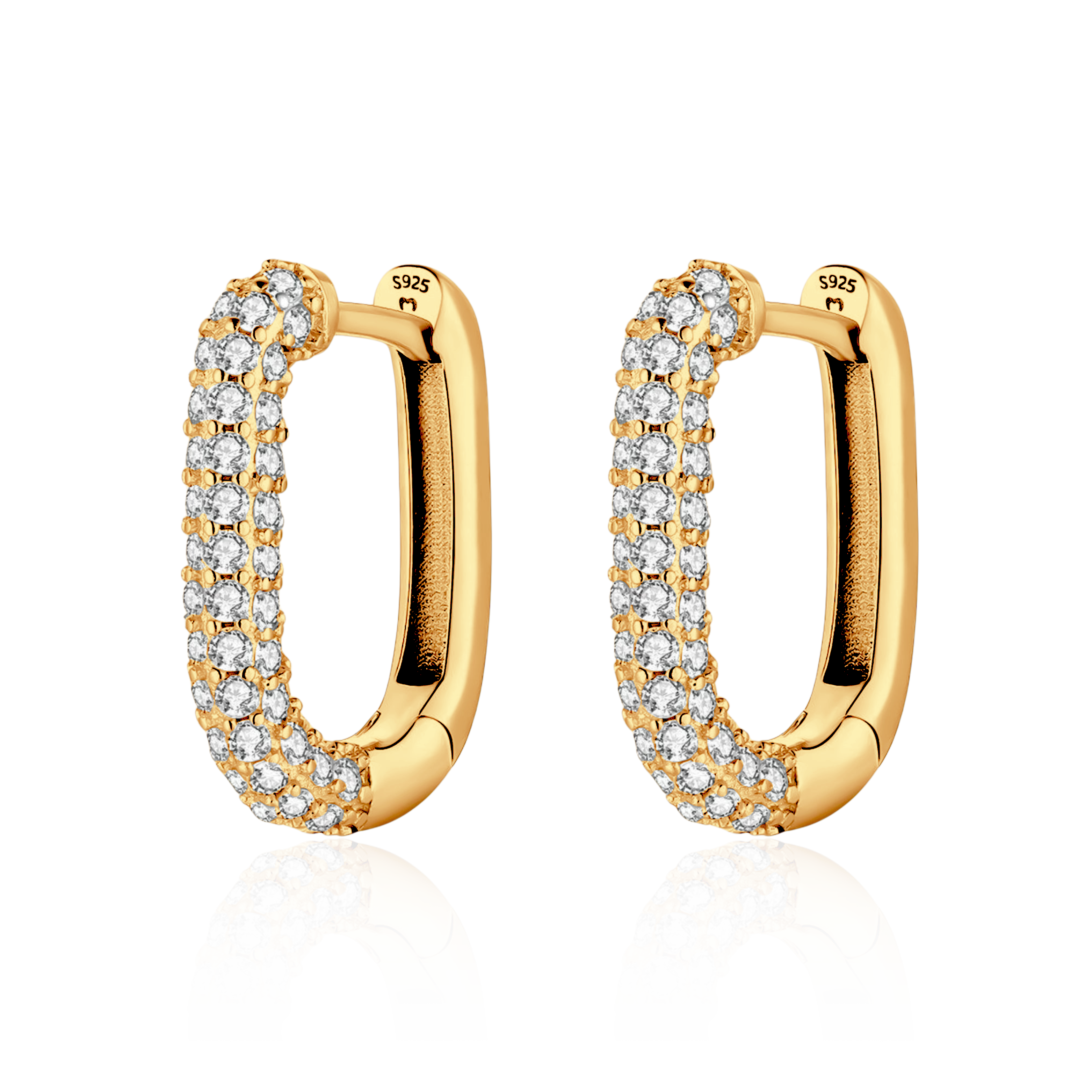 Pendientes Lateral Brillante