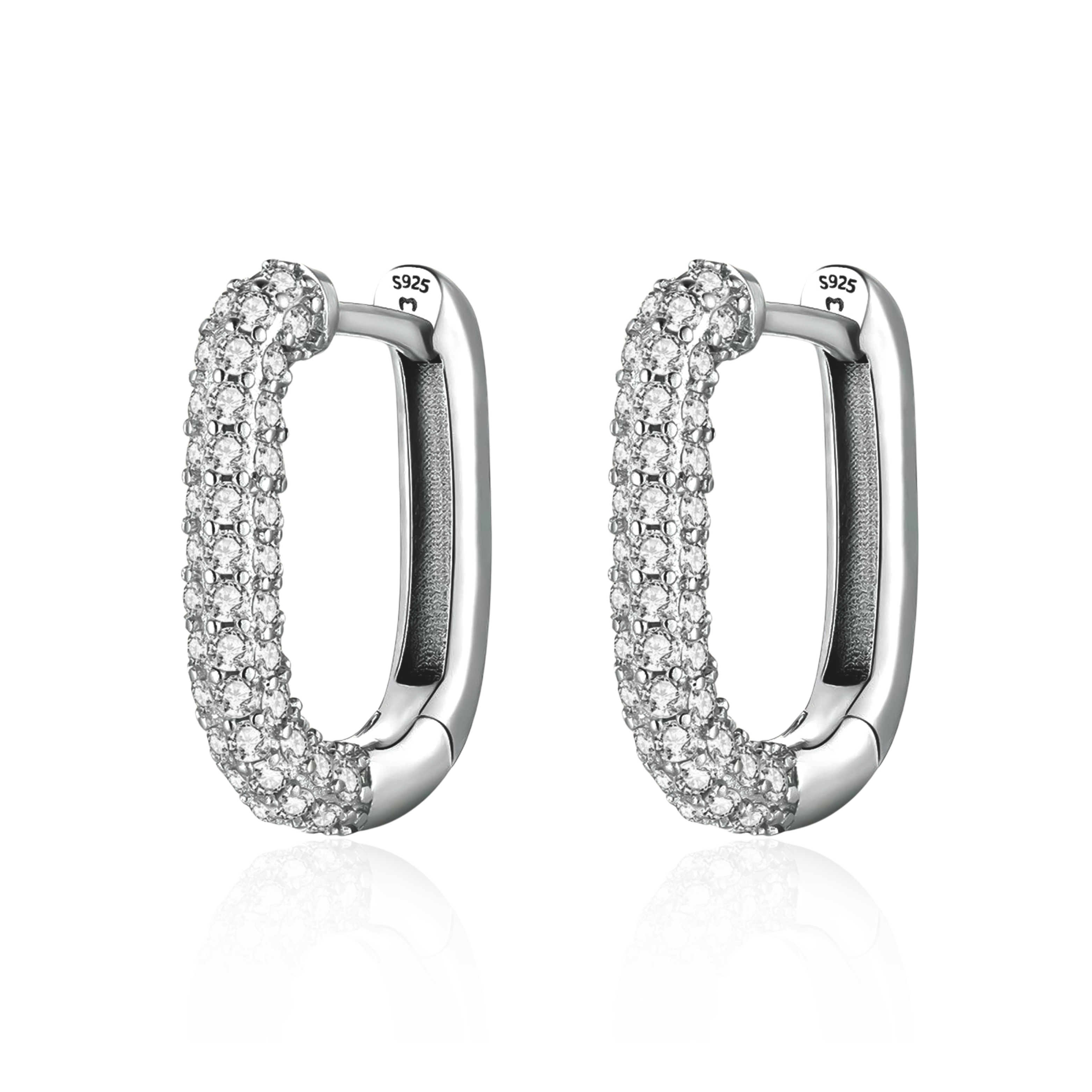 Pendientes Lateral Brillante