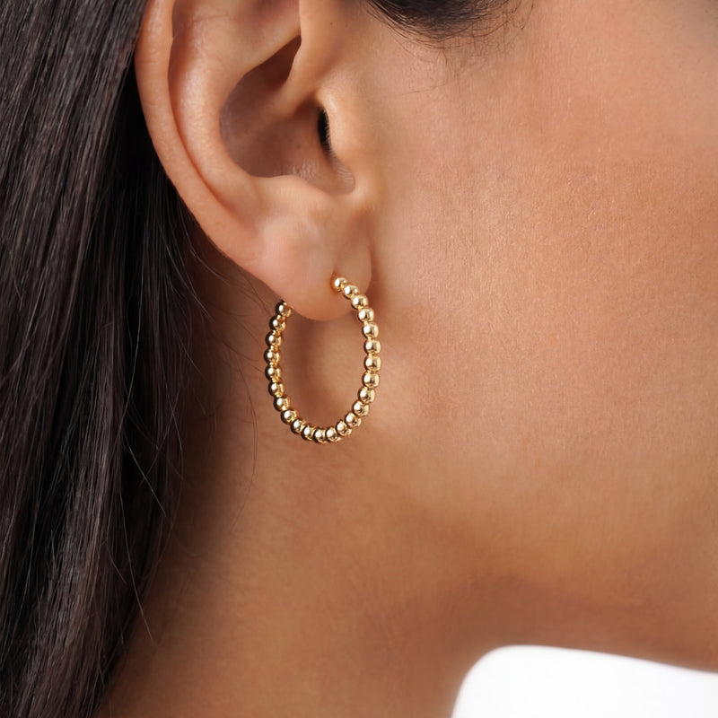 Pendientes Aros Bolas