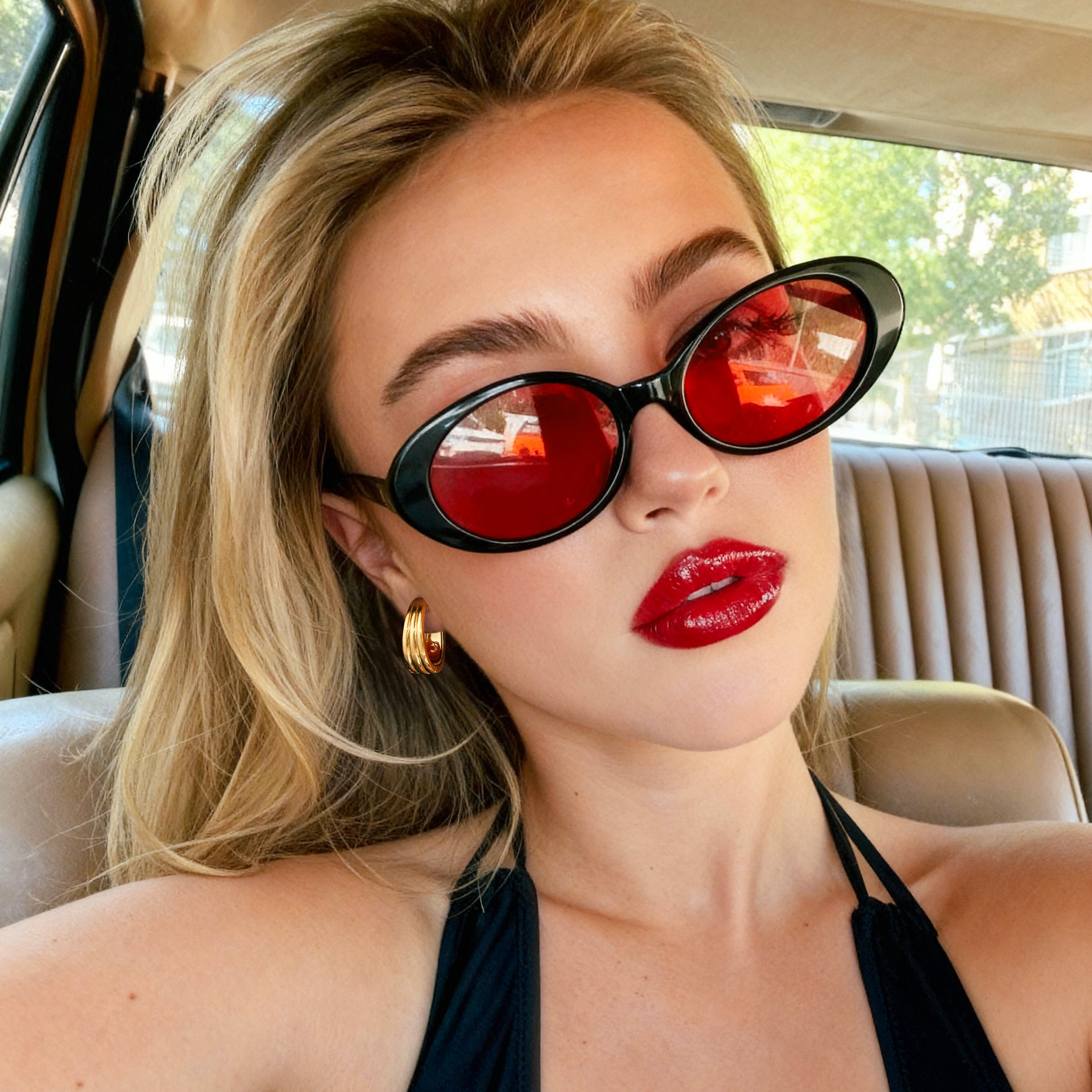 Pendientes Aros Roturados