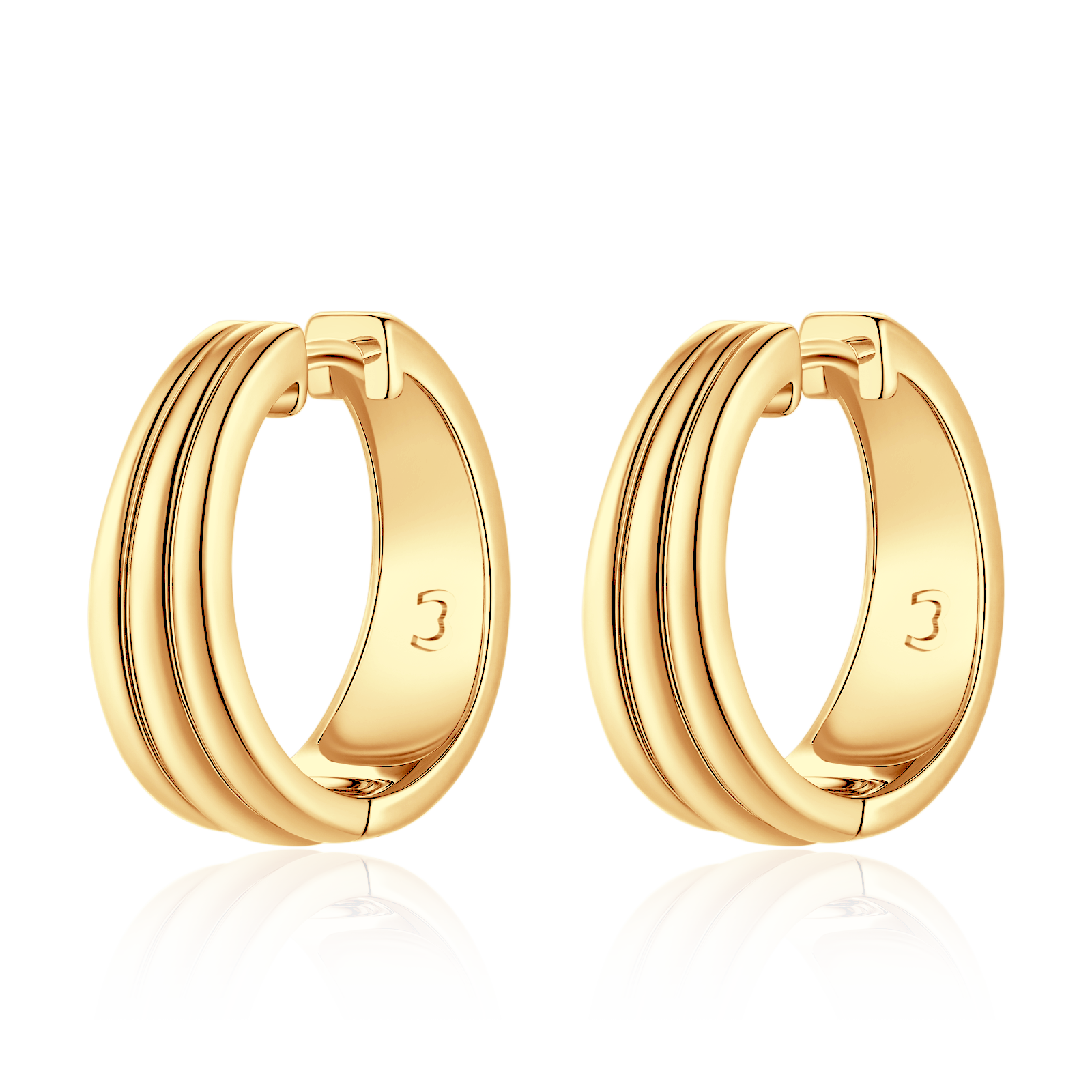 Pendientes Aros Roturados