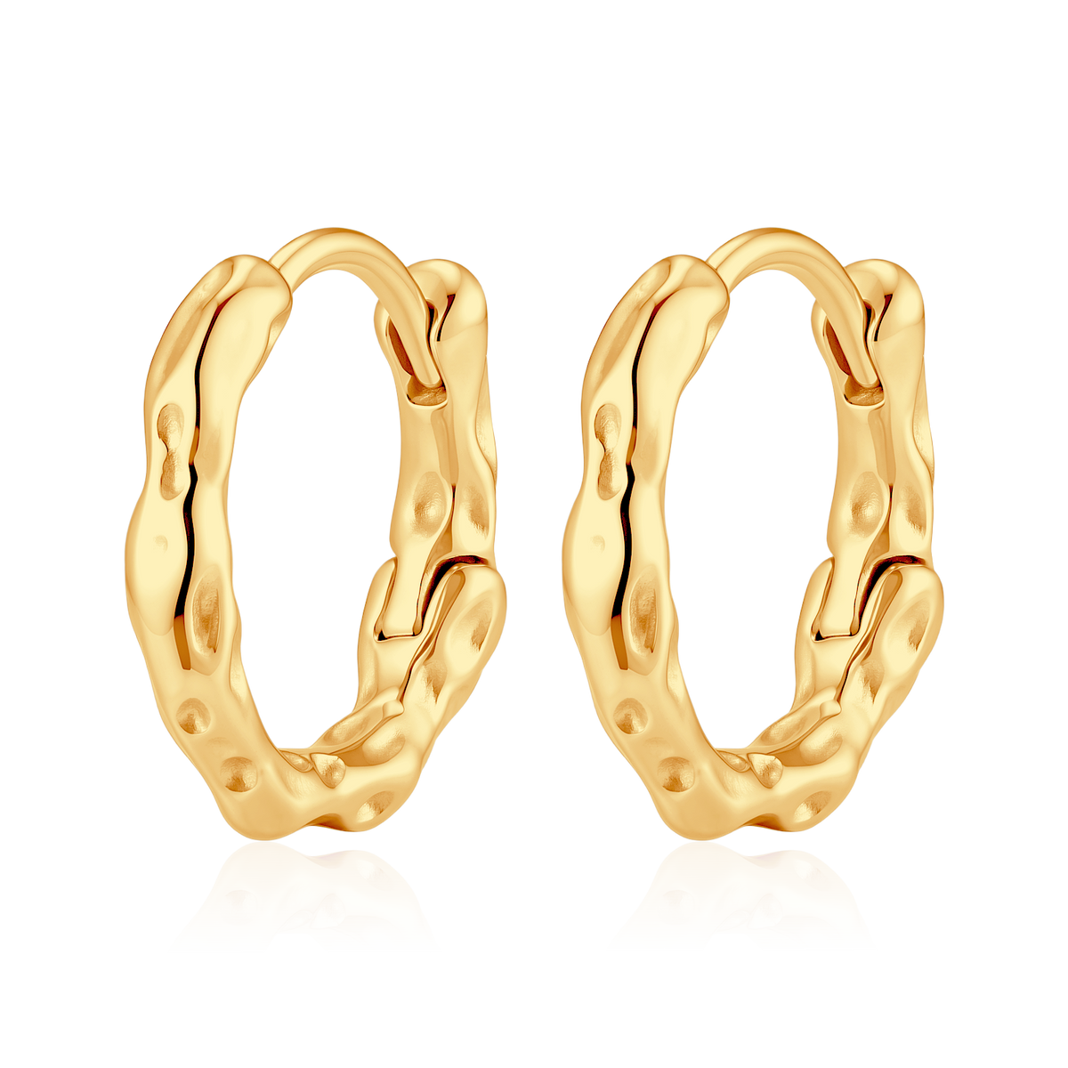 Pendientes Aros Ondulaciones