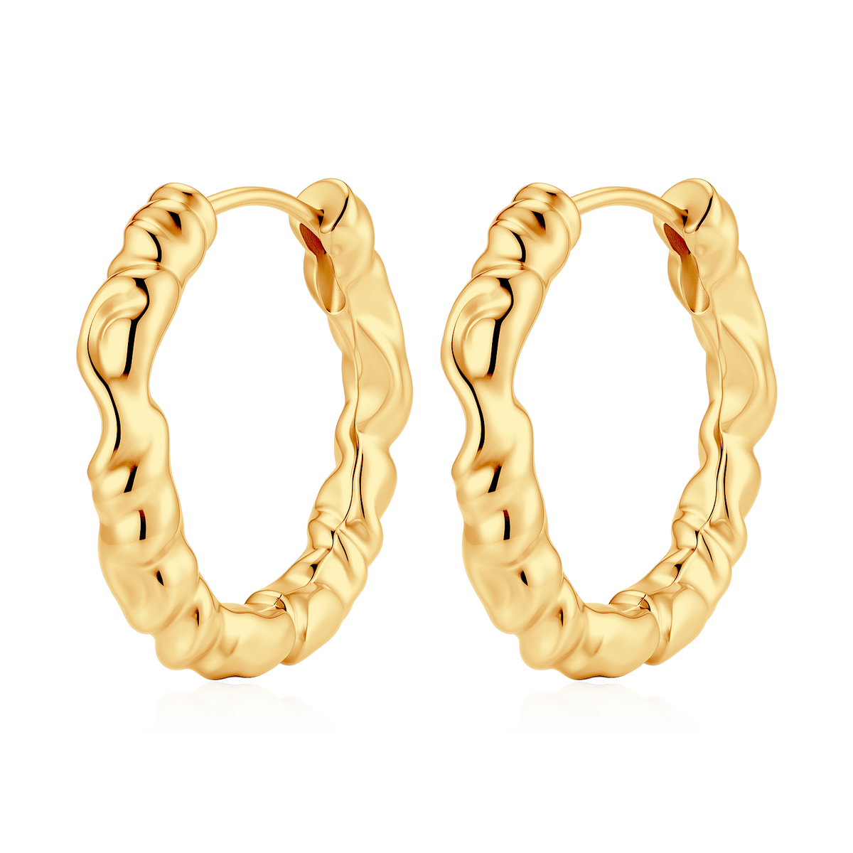 Pendientes Aros Entorchados