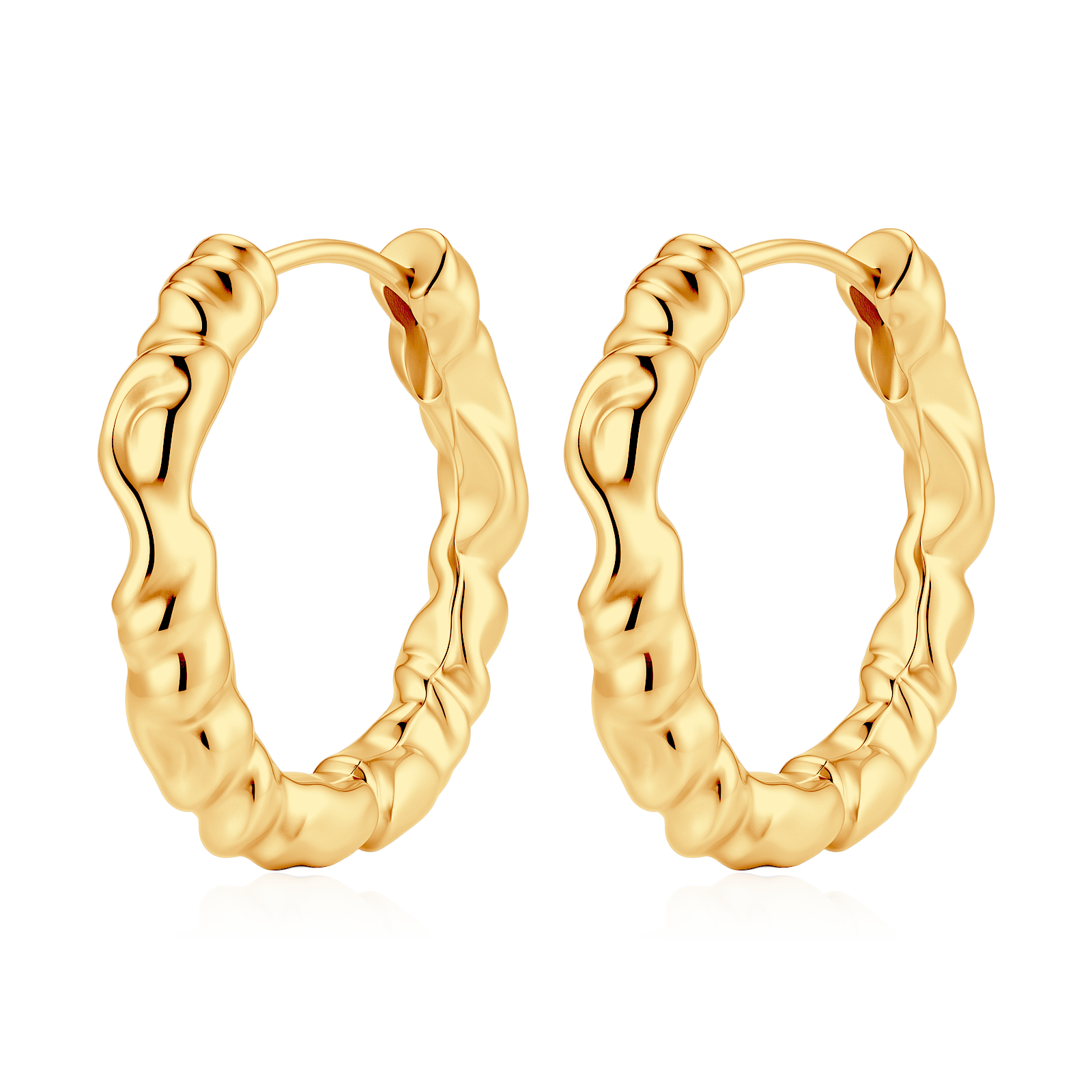 Pendientes Aros Entorchados
